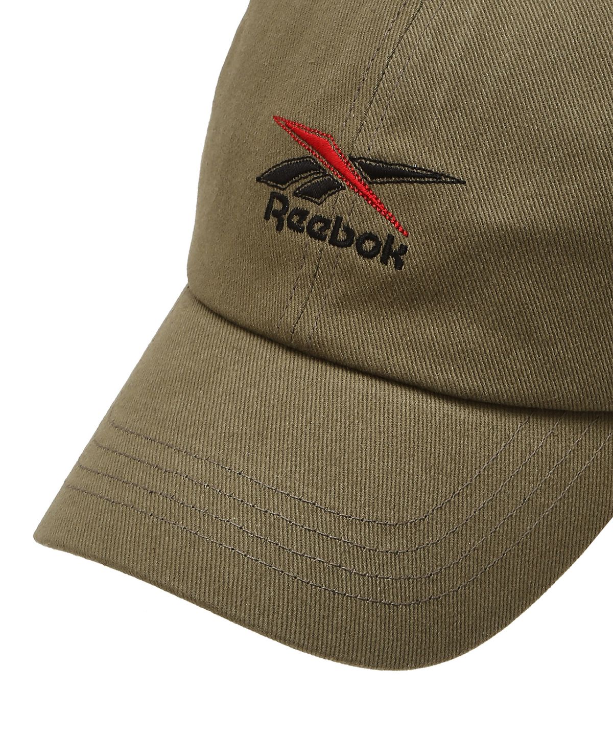 리복(REEBOK) 벡터 로고 볼캡 - 카키