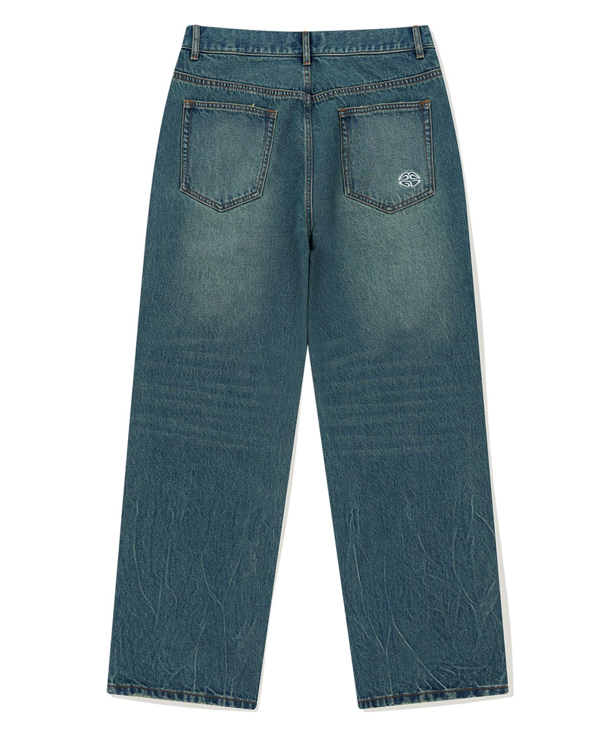 마하그리드(MAHAGRID) MUD WASHING DENIM PANT BLUE(MG2FSMD119A)