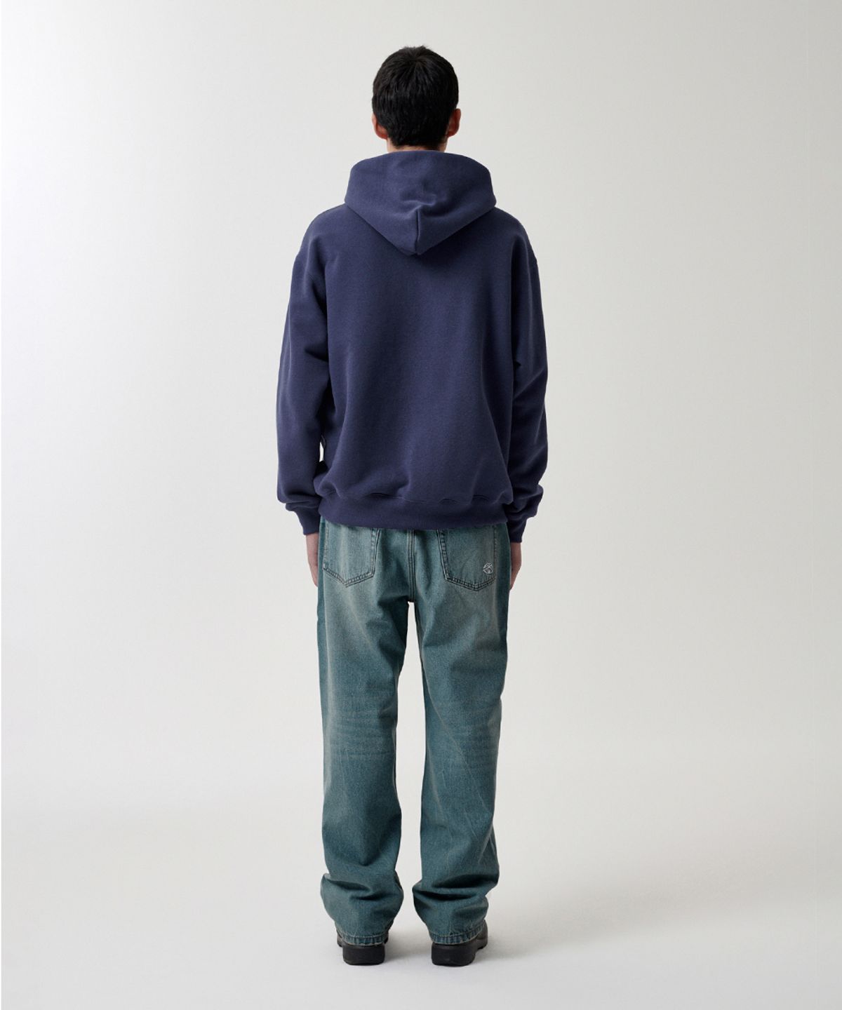 마하그리드(MAHAGRID) MUD WASHING DENIM PANT BLUE(MG2FSMD119A)