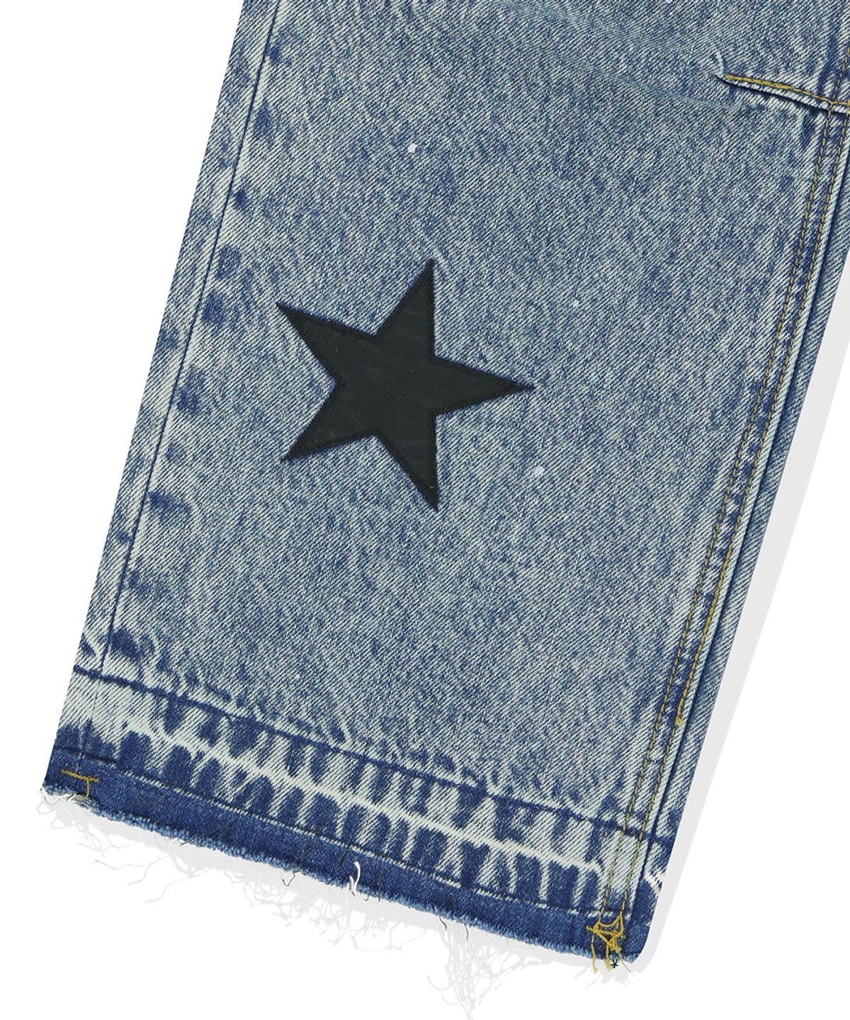마하그리드(MAHAGRID) STAR FLARED DENIM PANT LIGHT BLUE(MG2FSMD120A)