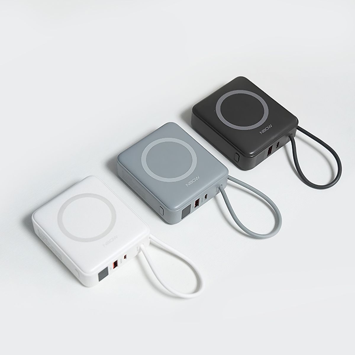 엔보우(NBOW) 맥세이프 고속 무선충전 10000mAh 보조배터리 M20