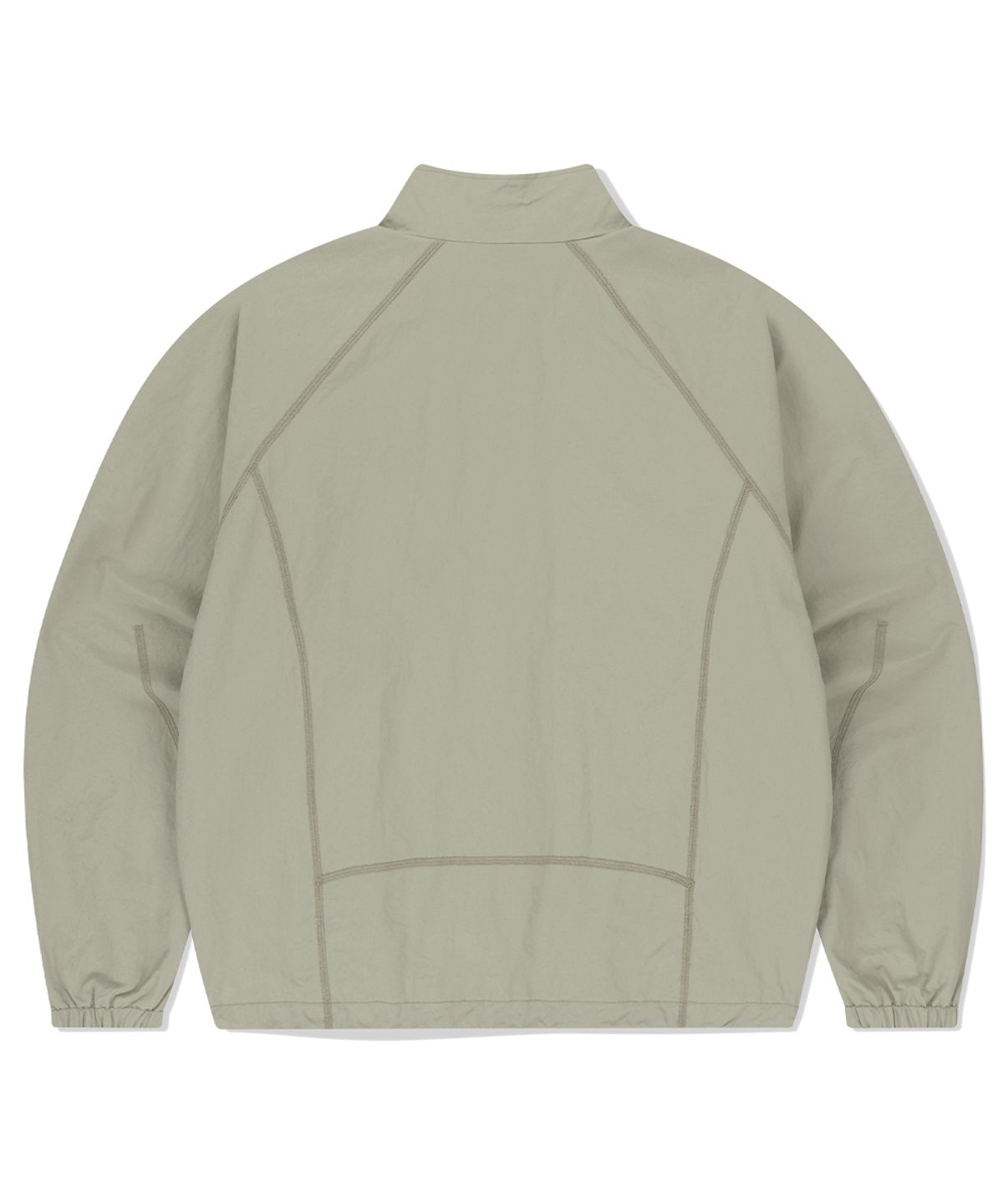 마하그리드(MAHAGRID) COVER STITCH NYLON TRACK JACKET BEIGE(MG2FSMJ247A)