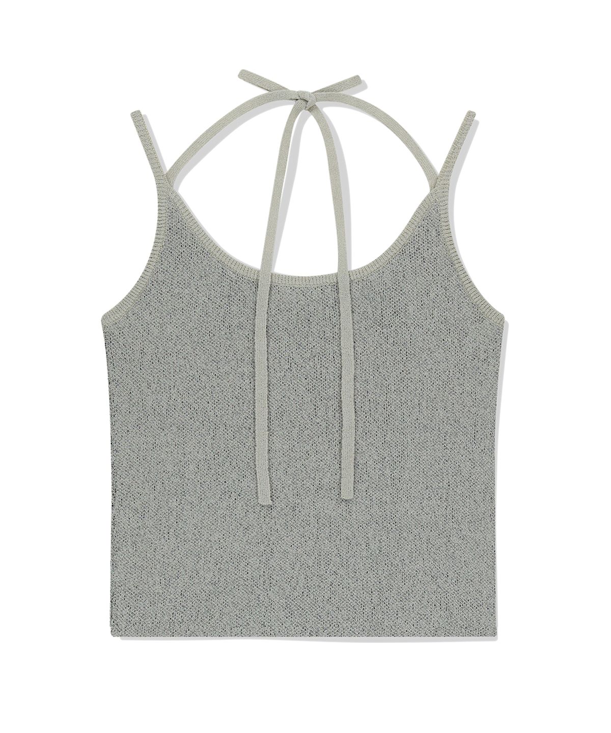 마하그리드(MAHAGRID) LETTERING SLEEVELESS KNIT BEIGE(MG2FMFK613A)