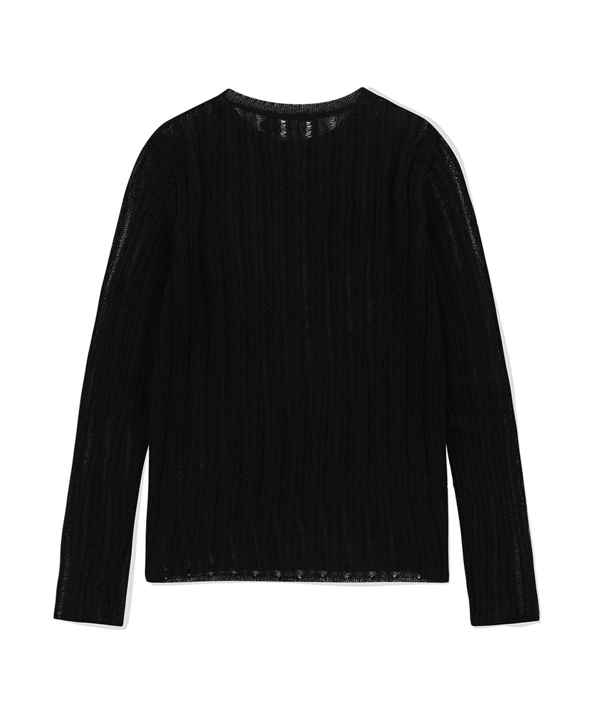 마하그리드(MAHAGRID) TATTOO CROCHET KNIT BLACK(MG2FMFK615A)