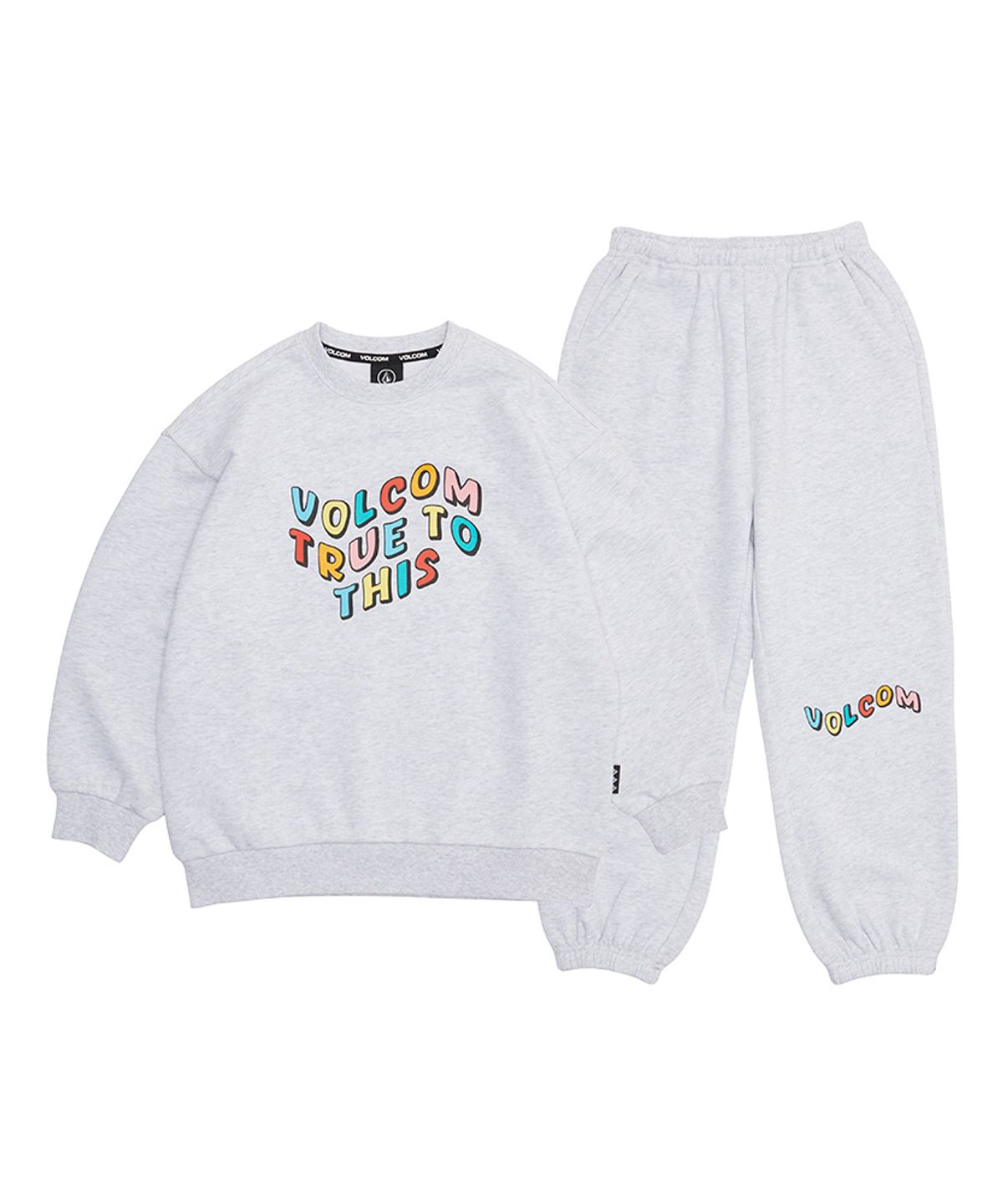 볼컴 키즈(VOLCOM KIDS) 트루 맨투맨 상하복세트 D5S010