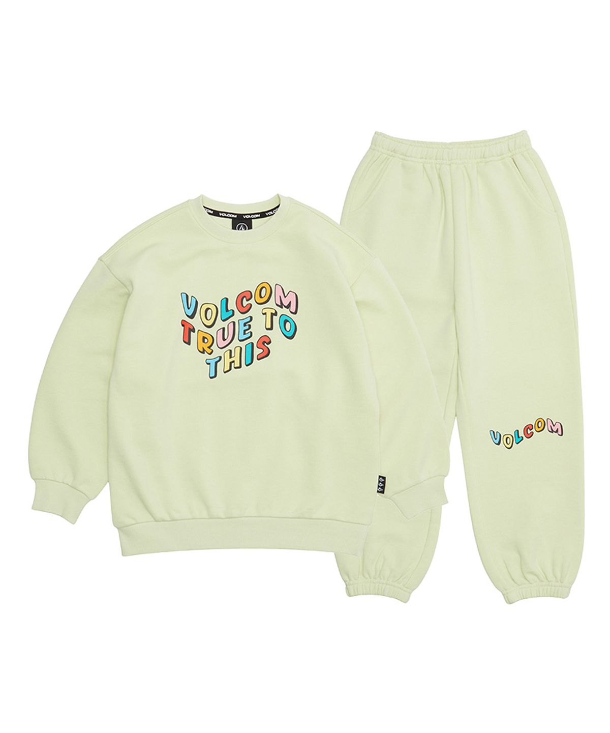 볼컴 키즈(VOLCOM KIDS) 트루 맨투맨 상하복세트 D5S010
