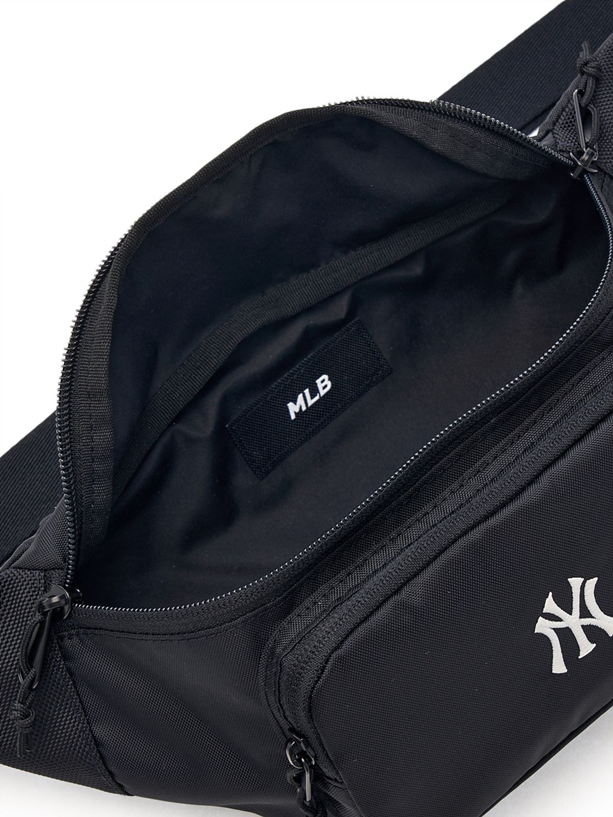 엠엘비(MLB) 베이직 고프코어 힙색 NY (Black)