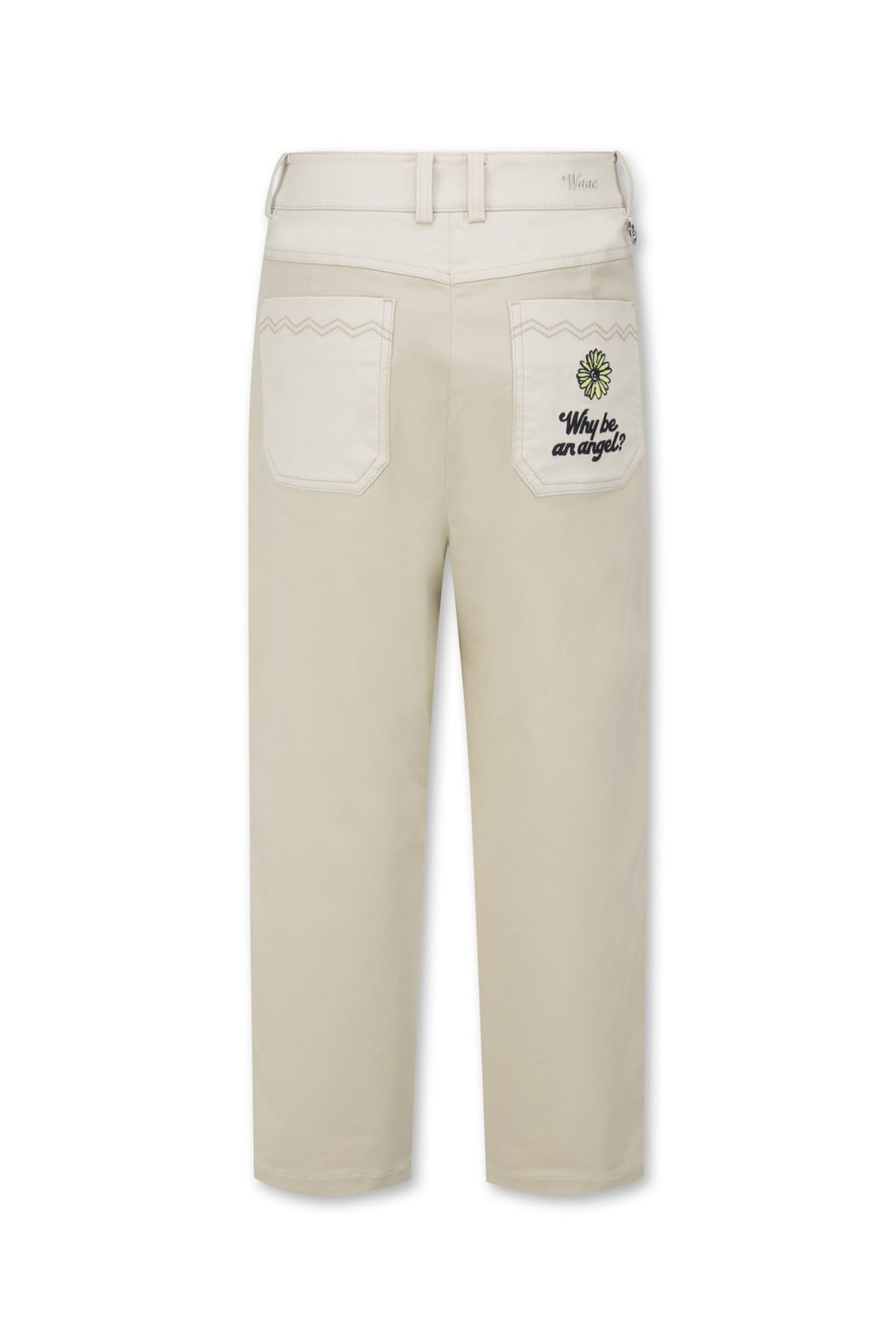 왁(WAAC) Women Mixed tapered Pants_WWPNS25108BEX
