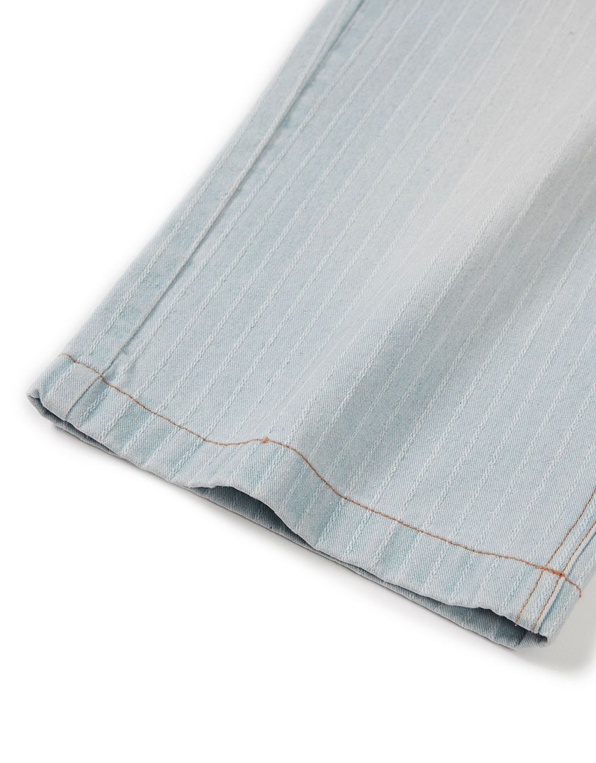엠엠엘지(MMLG) [Mmlg] STRIPE REGULAR DENIM PANTS (LIGHT BLUE)