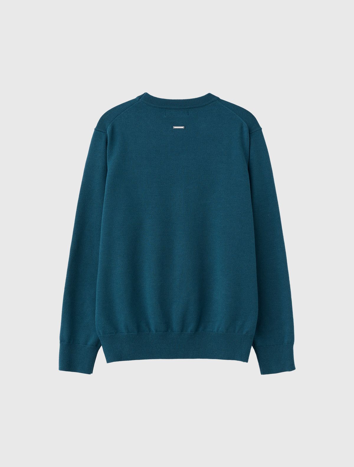 제너럴아이디어(GENERALIDEA) MAN 에센셜 미니멀 크루넥 풀오버 [TEAL GREEN] / SBE1M05001