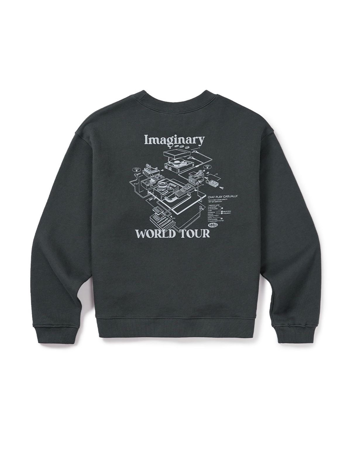 엠엠엘지(MMLG) [Mmlg] WORLDBEST EFFECT SWEAT (SQUID BLACK)