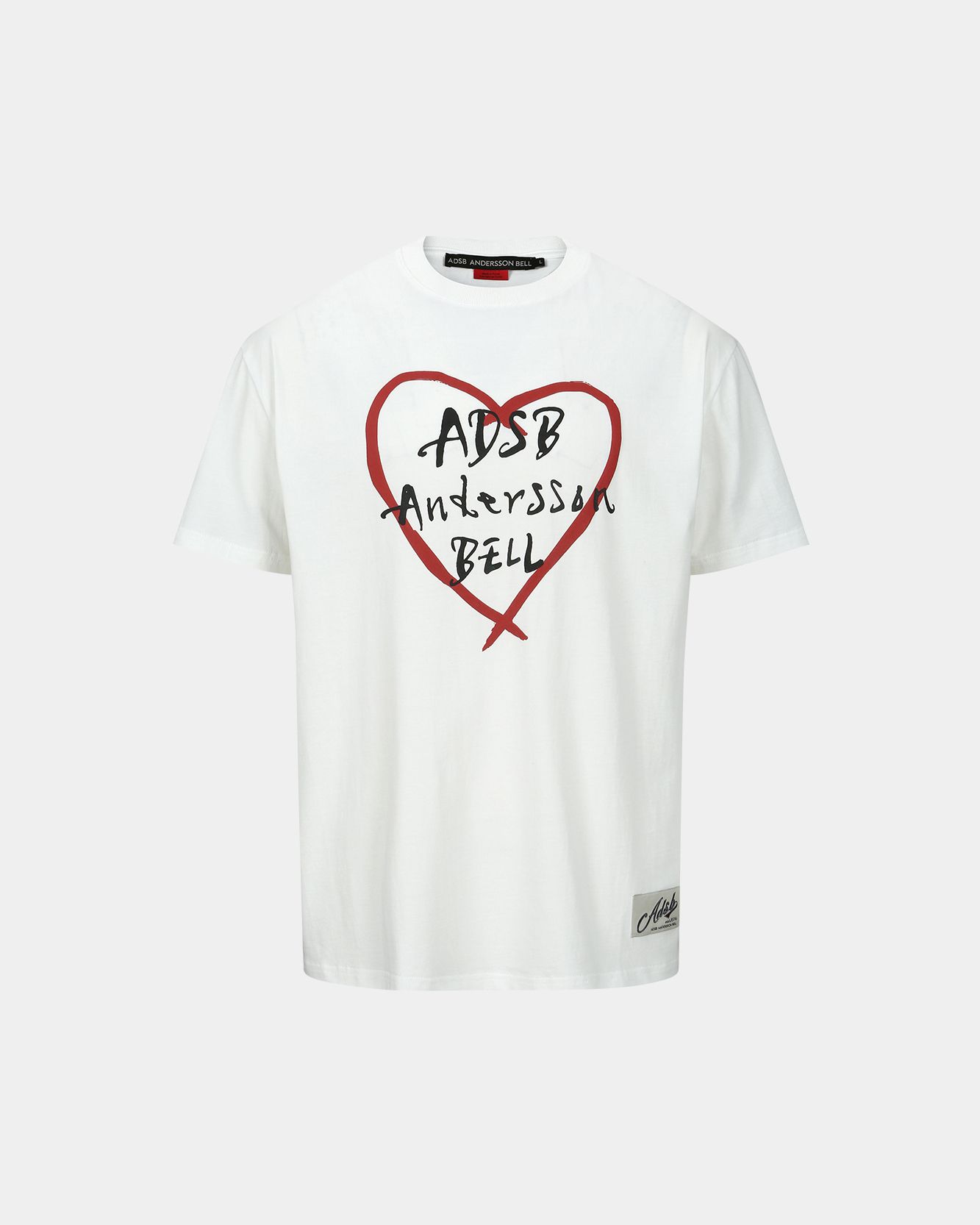 MUSINSA | ANDERSSON BELL Unisex Heart Kelly Logo T-Shirt
