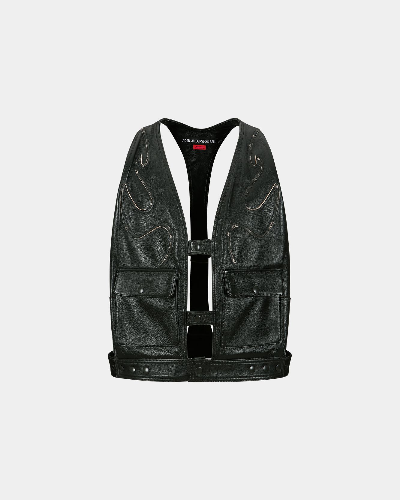MUSINSA公式 | ANDERSSON BELL Unisex raw edge patch work