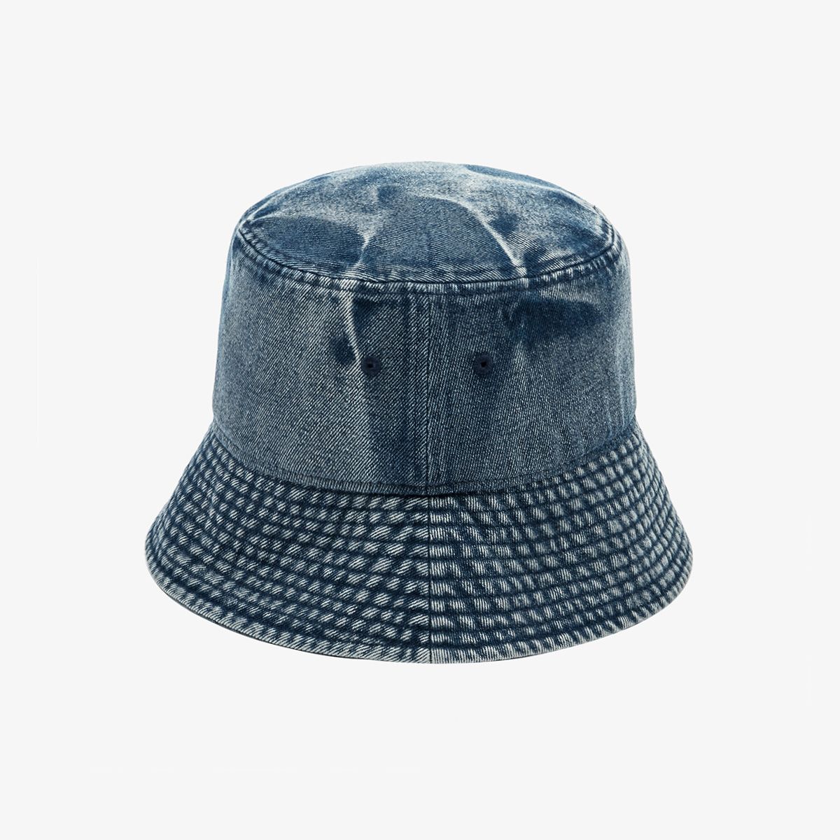 뉴에라(NEW ERA) 엠보 데님 라인 세일러 브림 버킷 햇 인디고 14561804