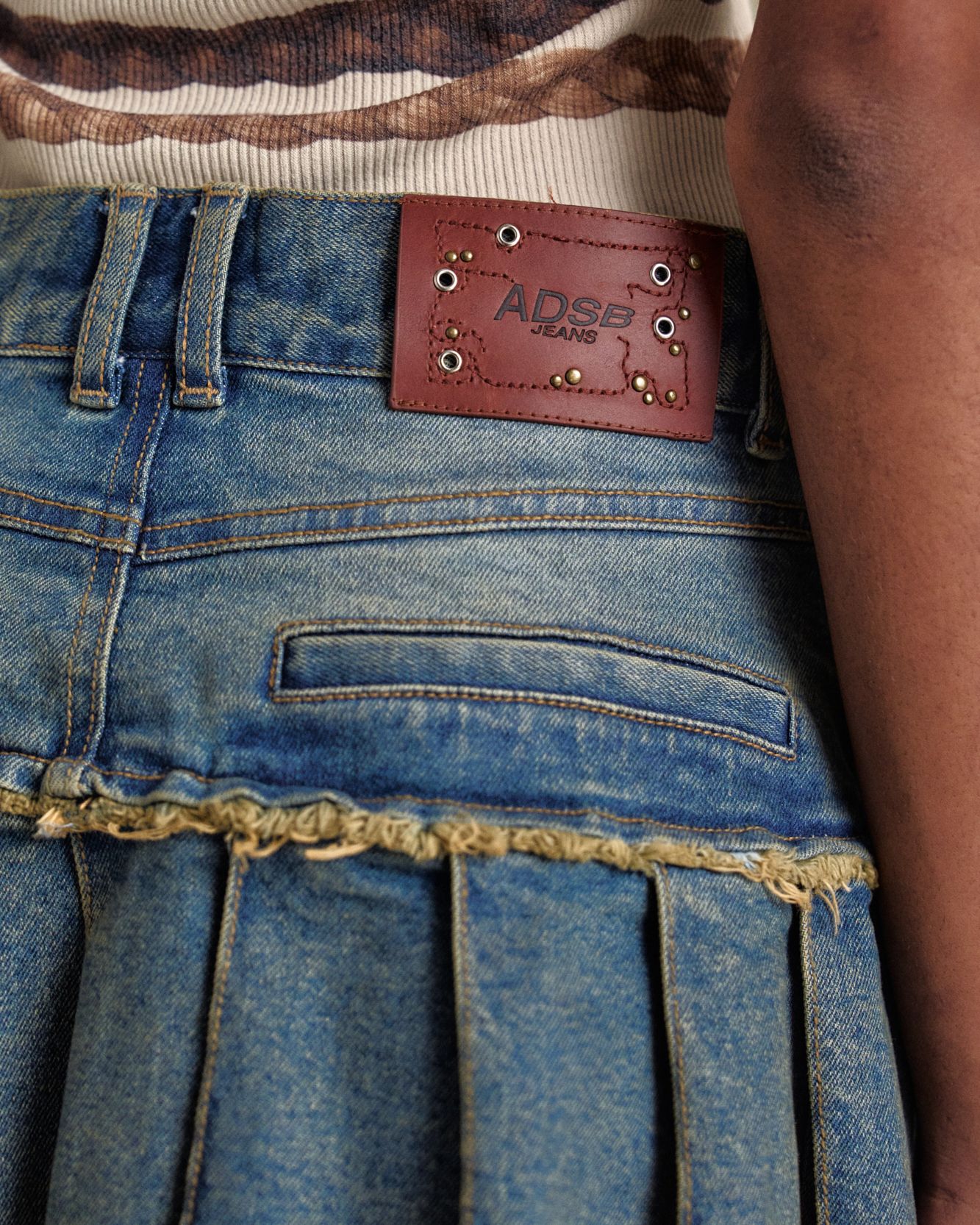 MUSINSA公式 | ANDERSSON BELL FOR WOMEN Patchwork denim