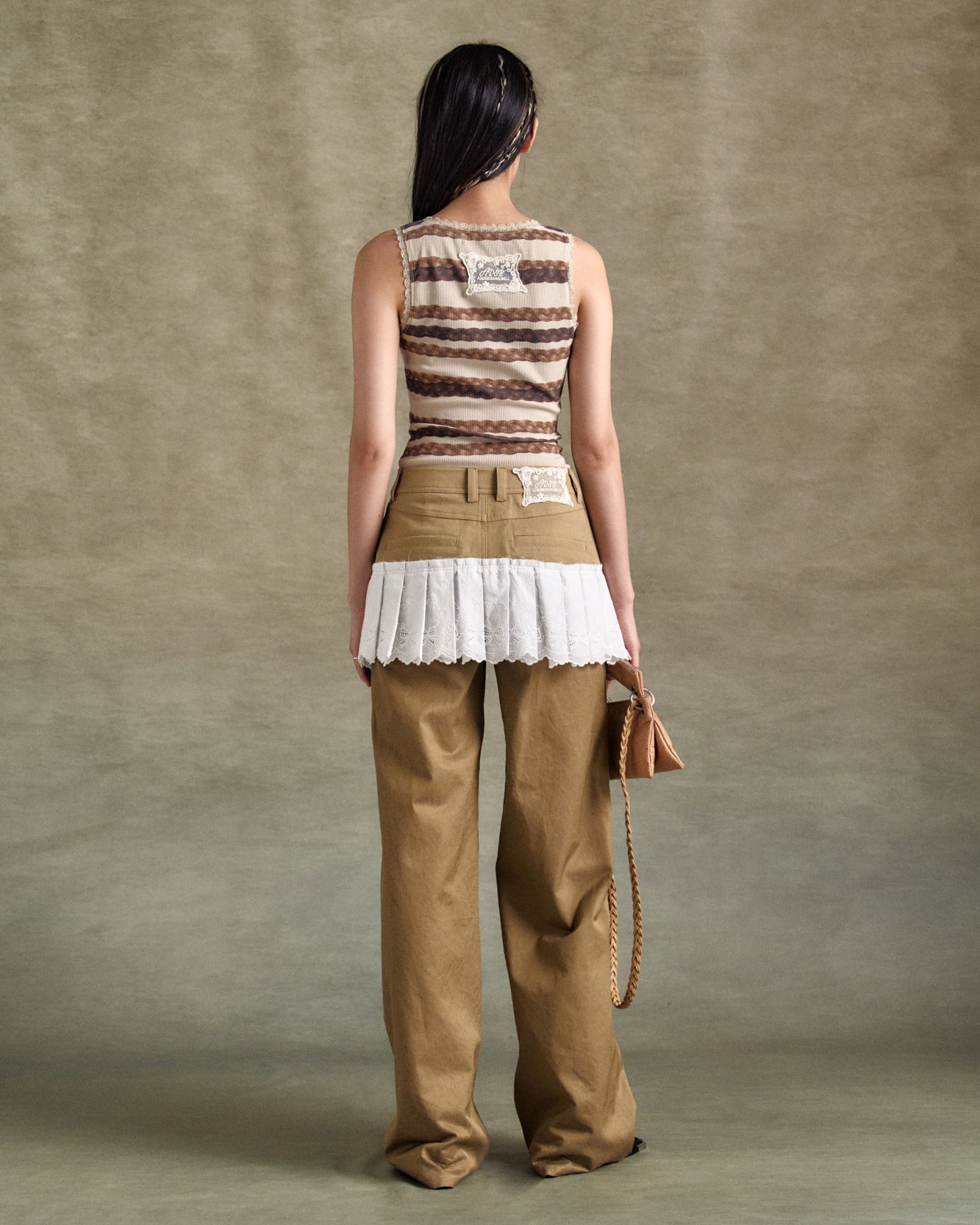 【ANDERSSON BELL】 lace pleated skirt pants apa798w/追跡付 MUSINSA | ANDERSSON BELL Lace pleated skirt pants apa798w