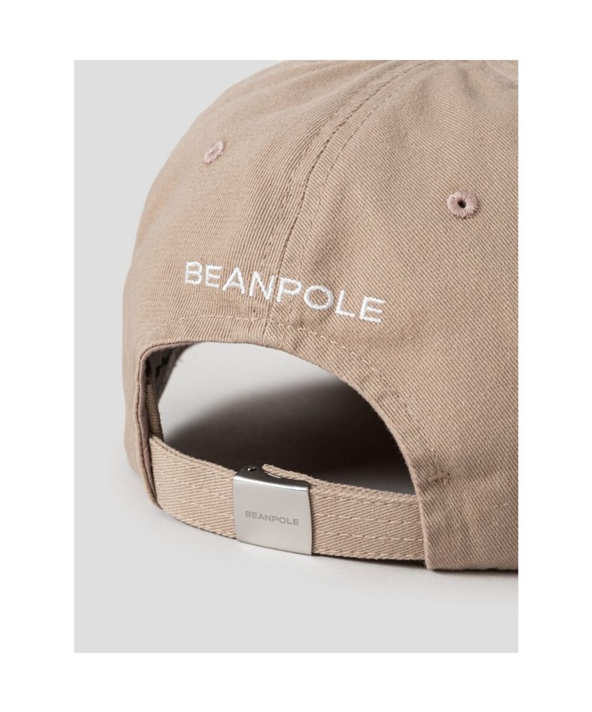 빈폴 액세서리(BEANPOLE ACCESSORY) 빅사이즈 코튼트윌 워싱 볼캡 - 베이지