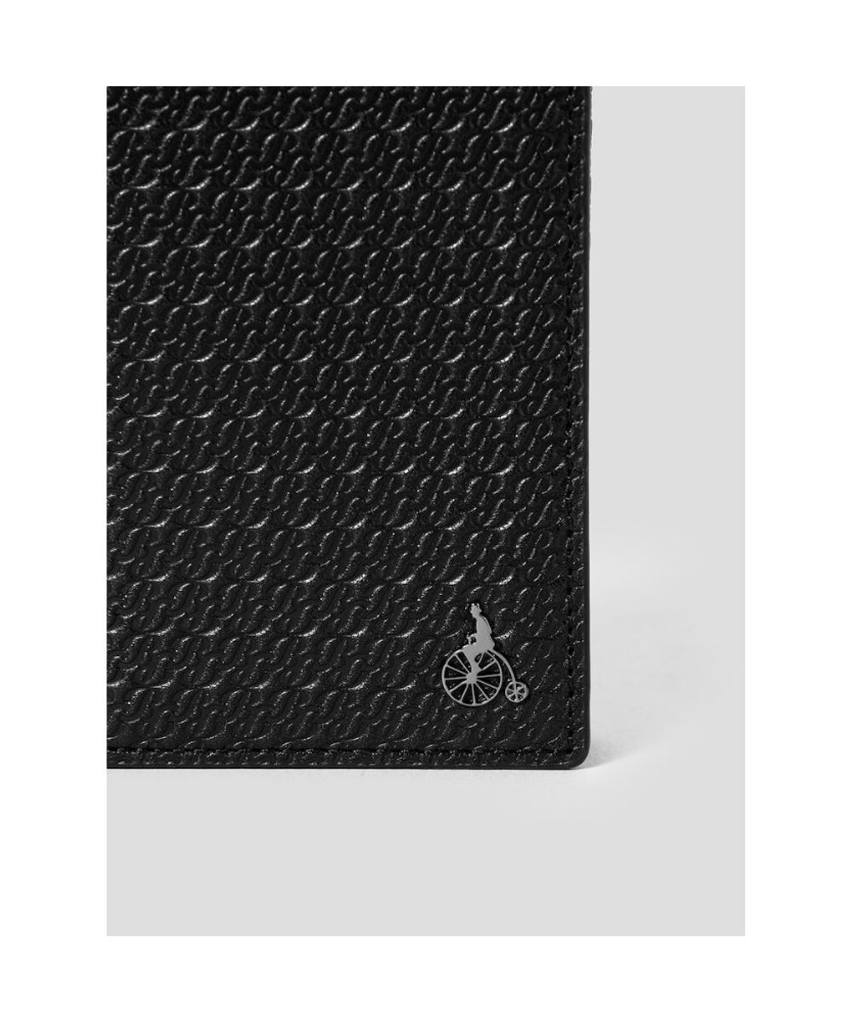 빈폴 액세서리(BEANPOLE ACCESSORY) BP 로고 명함지갑 - 블랙