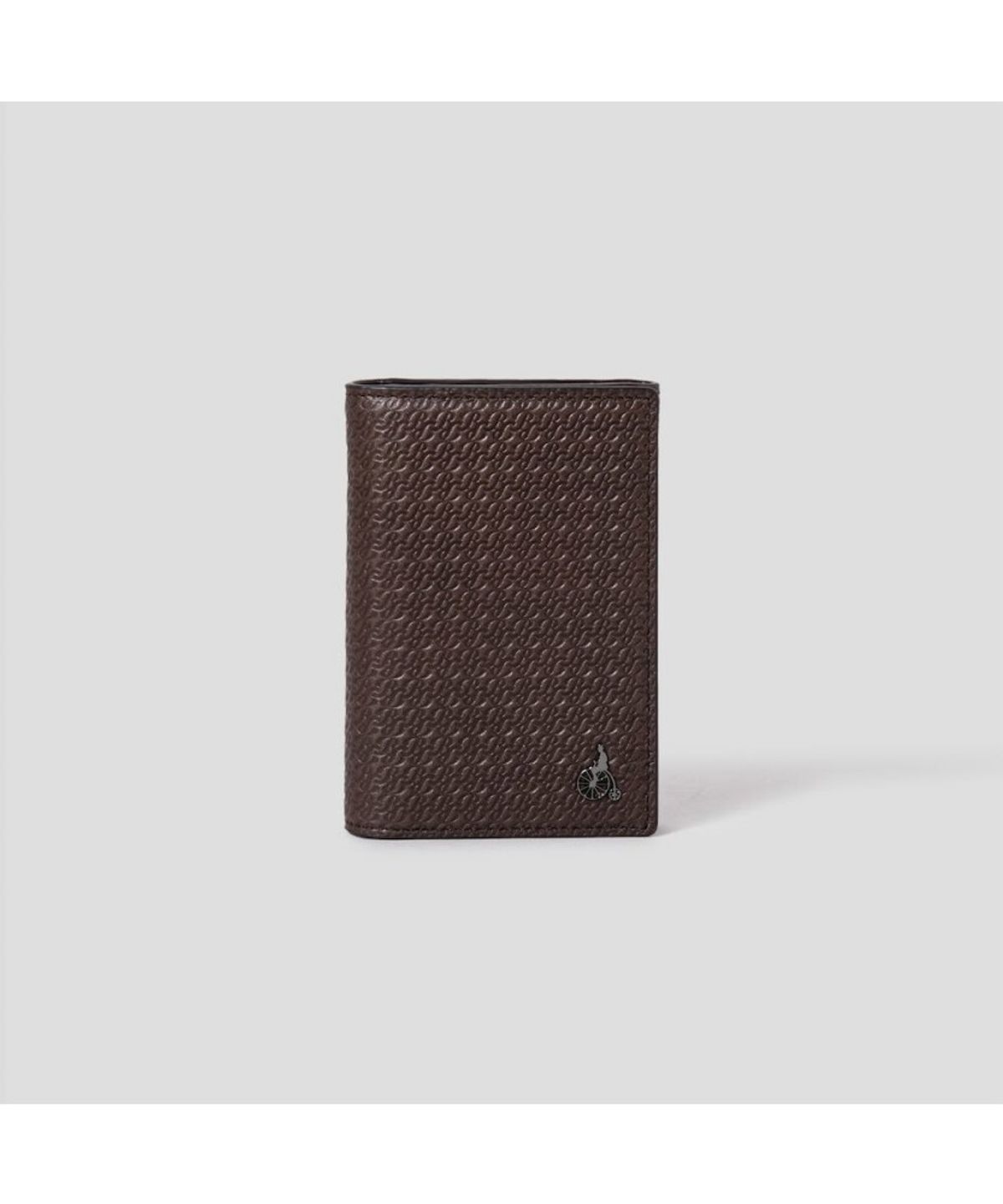 빈폴 액세서리(BEANPOLE ACCESSORY) BP 로고 명함지갑 - 브라운
