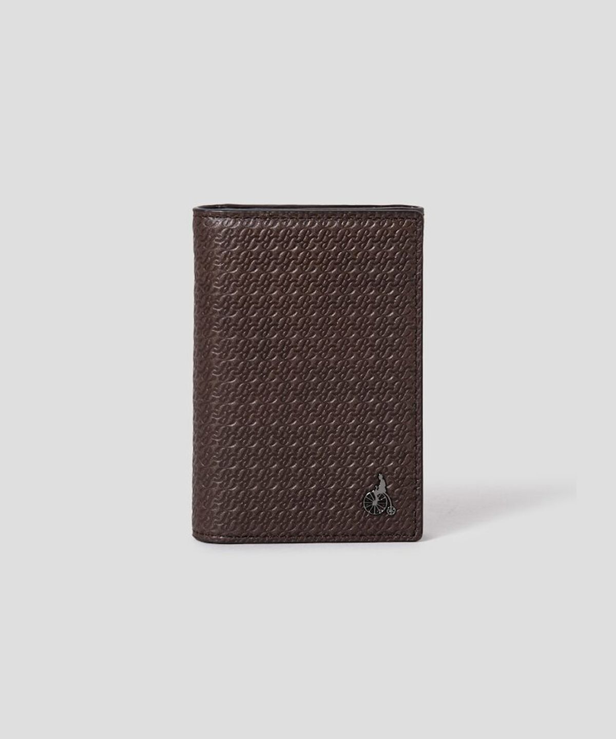 빈폴 액세서리(BEANPOLE ACCESSORY) BP 로고 명함지갑 - 브라운