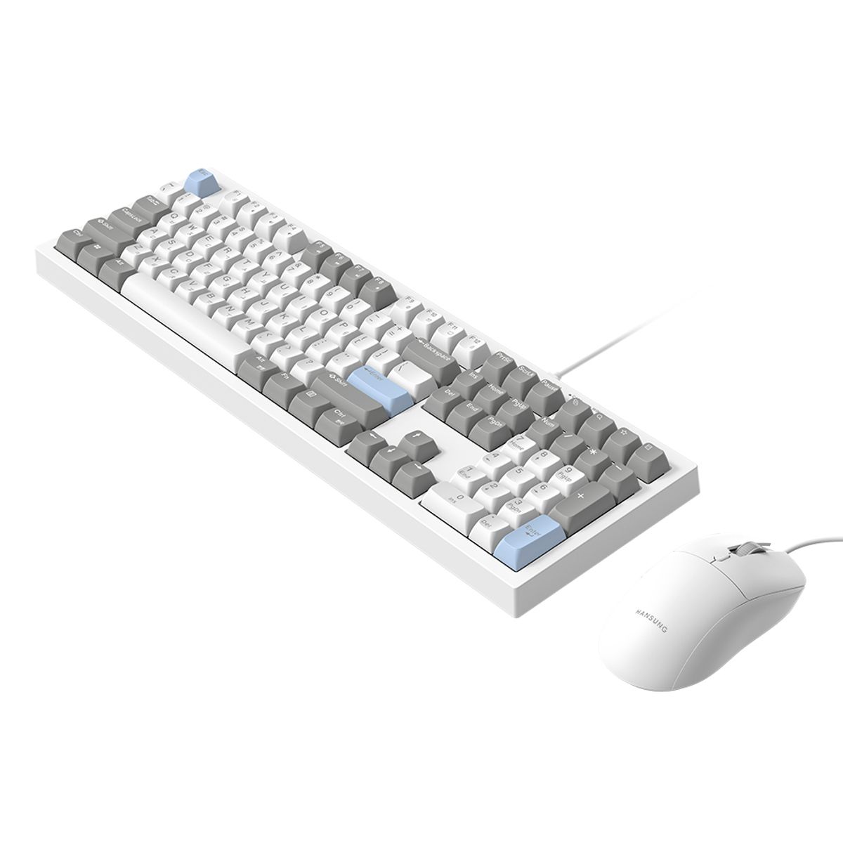 한성컴퓨터(HANSUNG COMPUTER) HKM1000K_PLUS 키보드마우스 세트