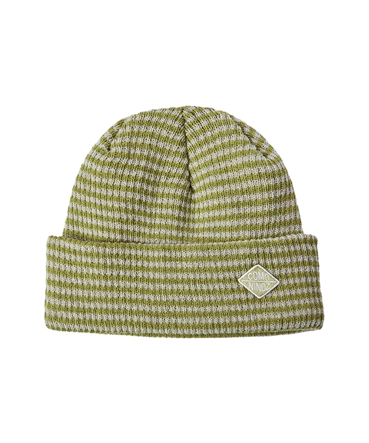 꼬모니노즈(COMONINOZ) [CN]STRIPE KNIT BEANIE [3COLOR]