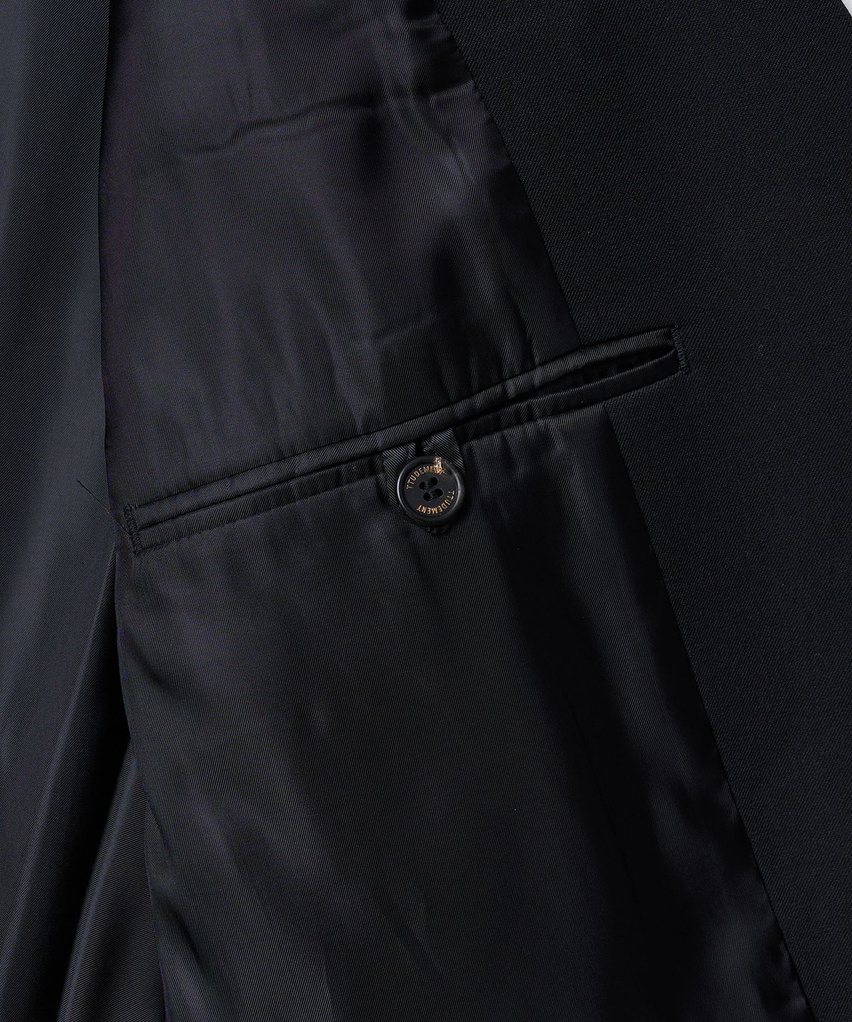 튜드먼트(TTUDEMENT) SINGLE TAILORED JACKET_BLACK
