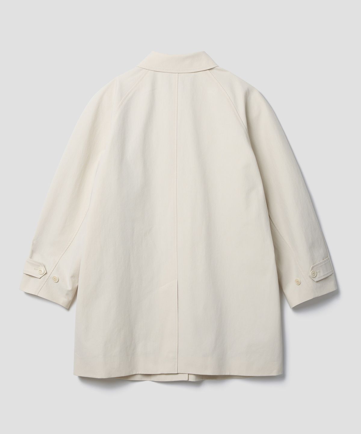튜드먼트(TTUDEMENT) CLASSIC HALF TRENCH COAT_CREAM