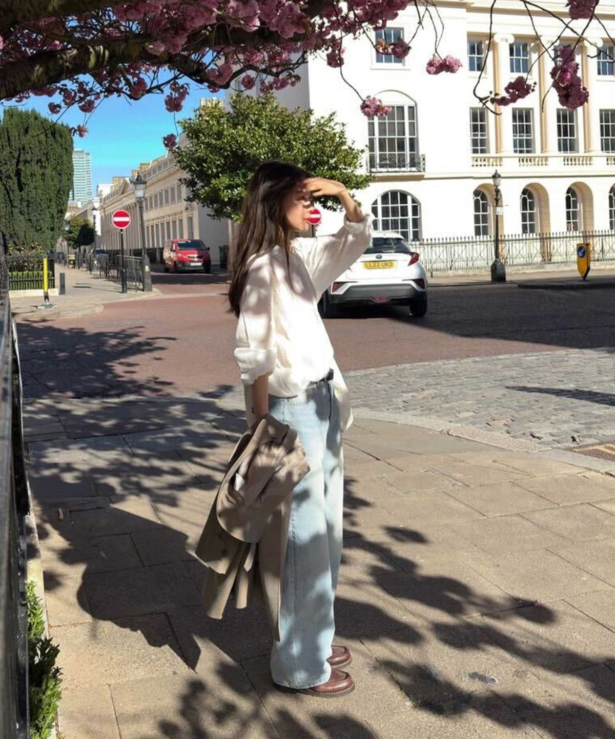 튜드먼트(TTUDEMENT) LOOSE FIT DENIM PANTS LIGHT BLUE