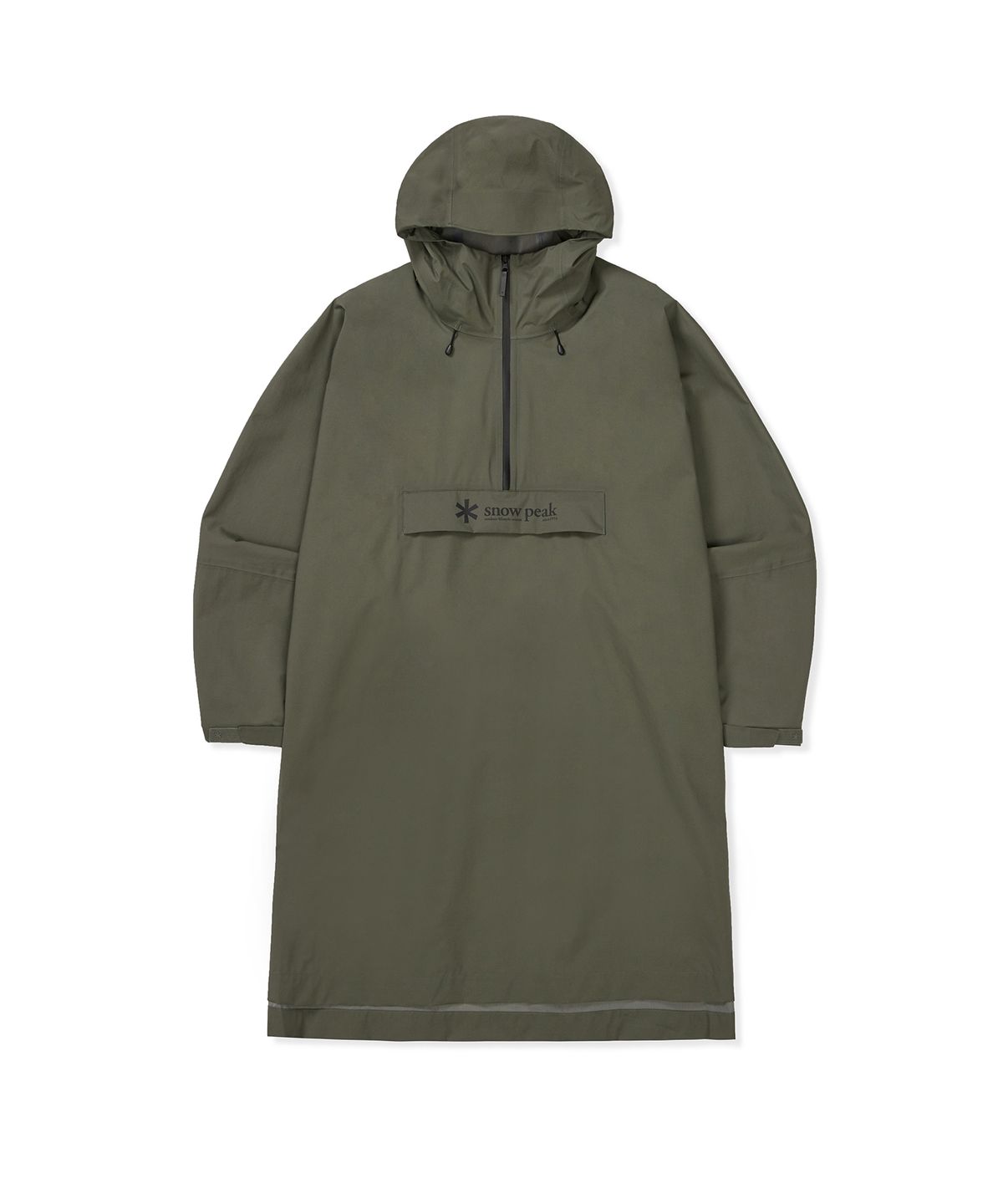 스노우피크 어패럴(SNOWPEAK APPAREL) 3L 방수 판쵸 (S25ZUPJK09) Khaki