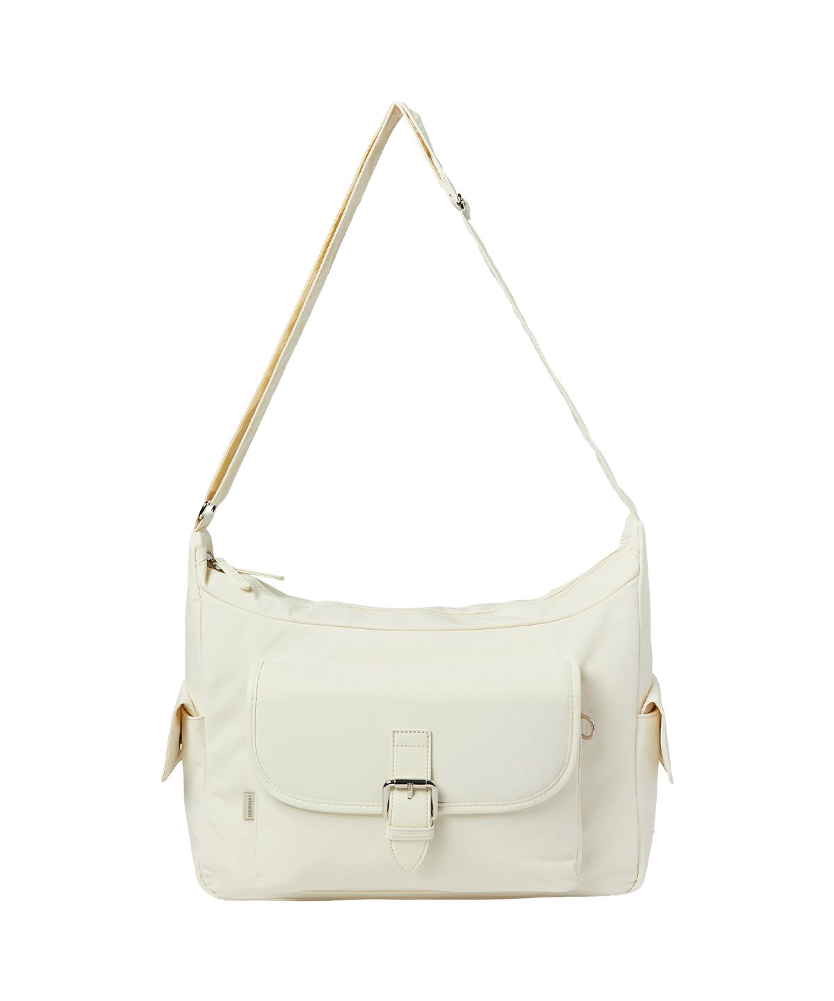 꼬모니노즈(COMONINOZ) [CN]BUCKLE POCKET CROSS BAG [3COLOR]