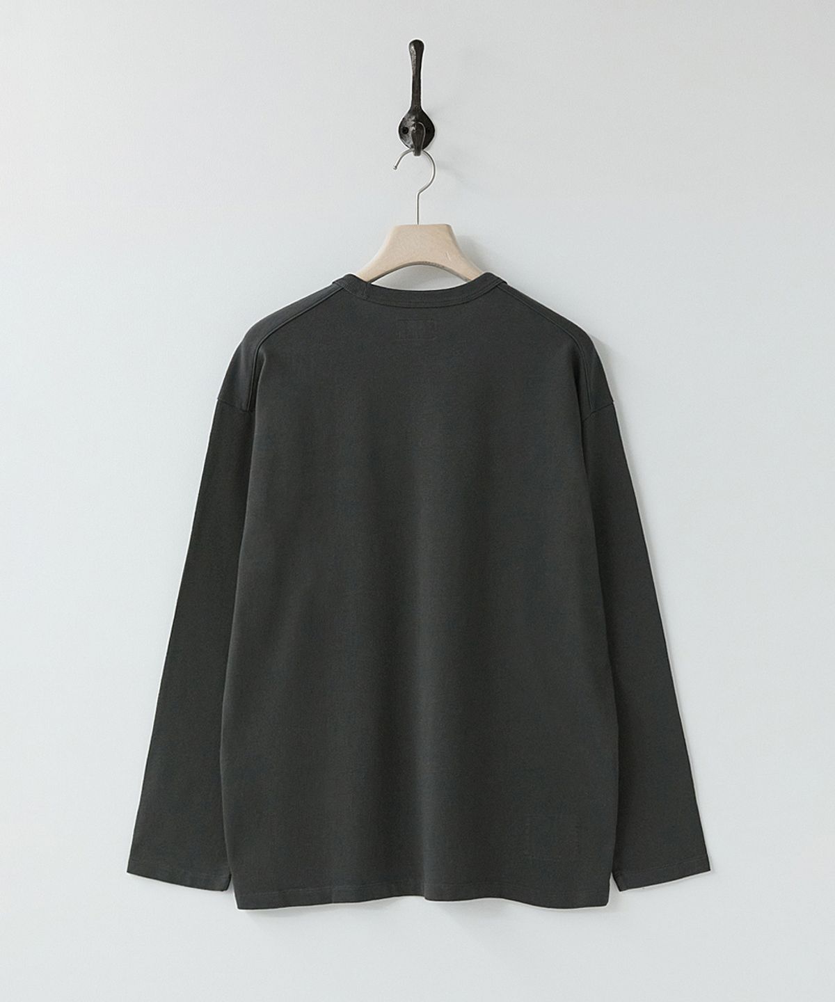 러프사이드(ROUGHSIDE) Primary Long Sleeve Charcoal