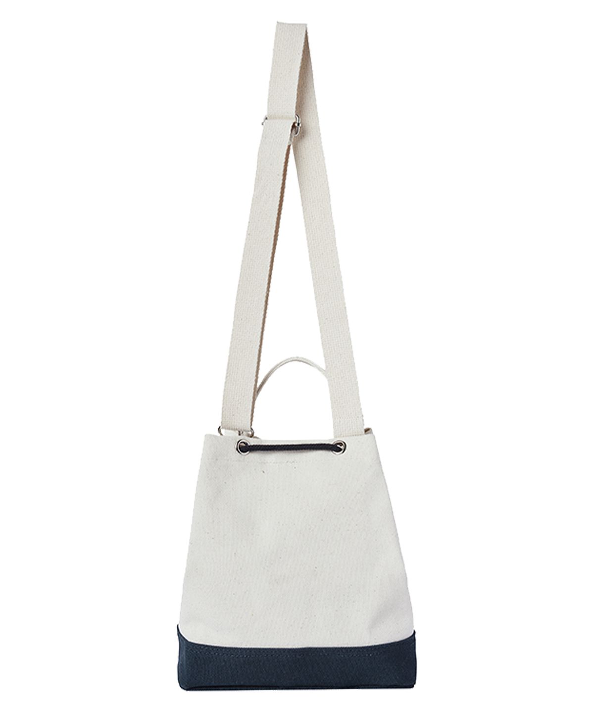 꼬모니노즈(COMONINOZ) [CN]COTTON CANVAS BUCKET BAG [2COLOR]