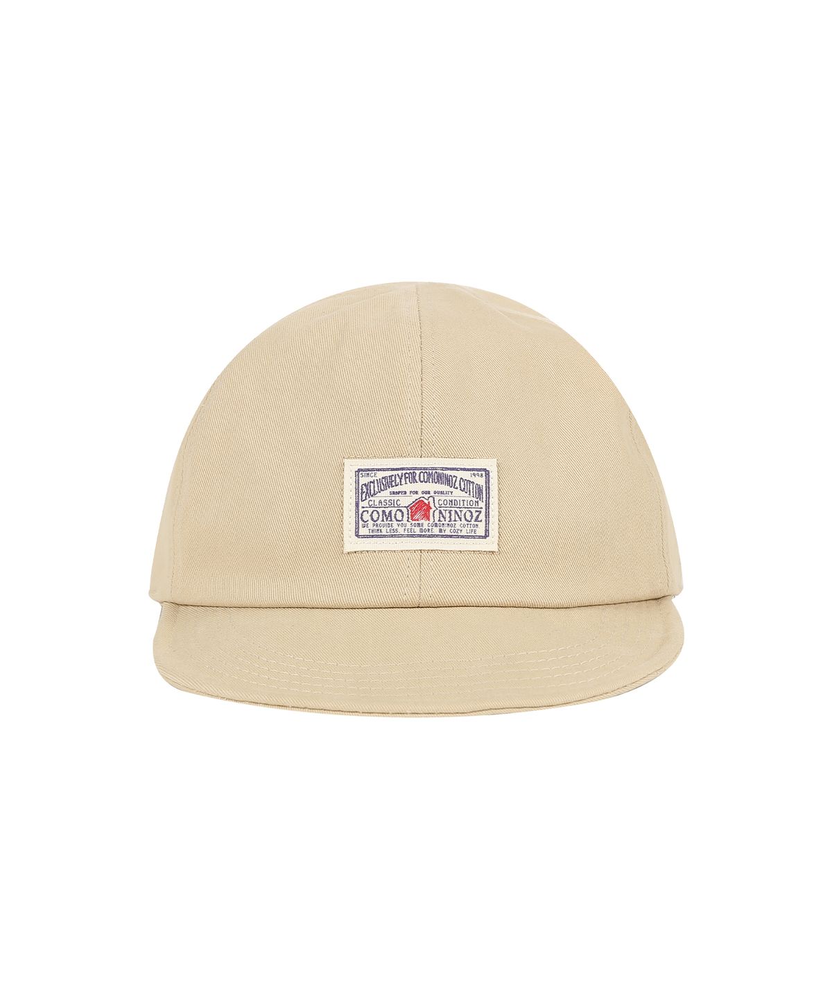 꼬모니노즈(COMONINOZ) [CN]LABEL COTTON CAP [2COLOR]