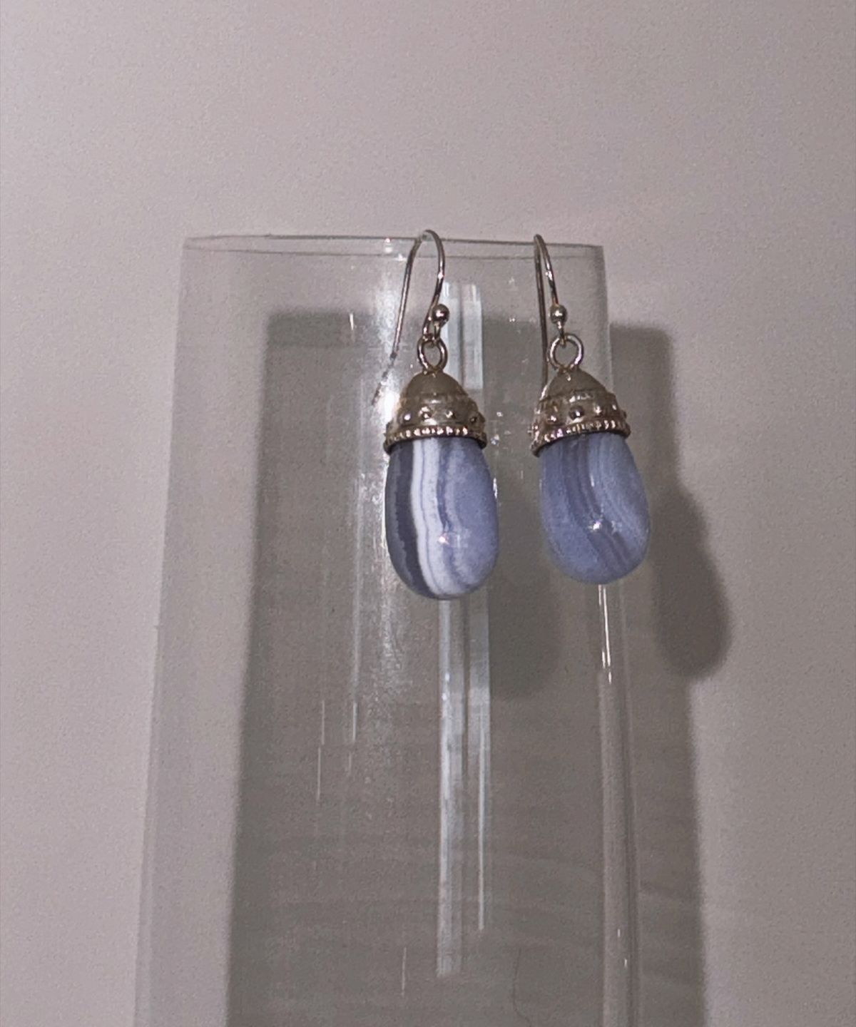 마르타(MARTA) 925 silver. Dew earring_Bluelace