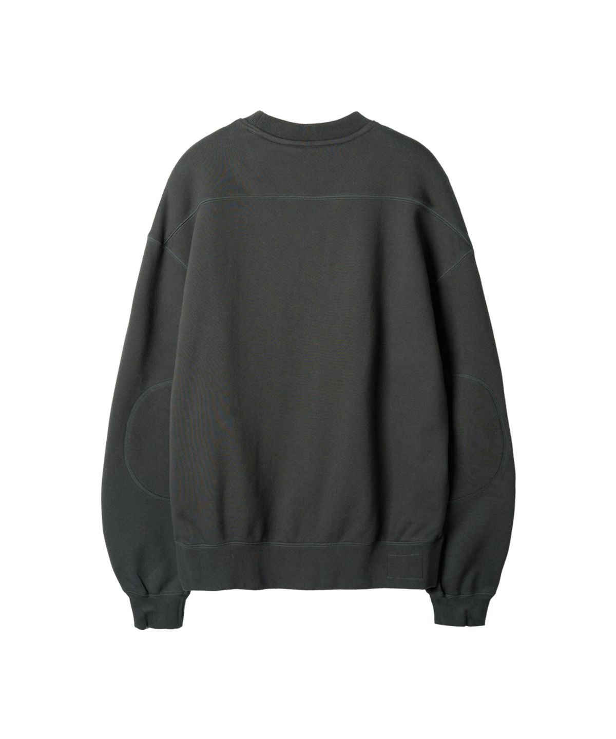 러프사이드(ROUGHSIDE) Oversized Sweat Shirt Charcoal
