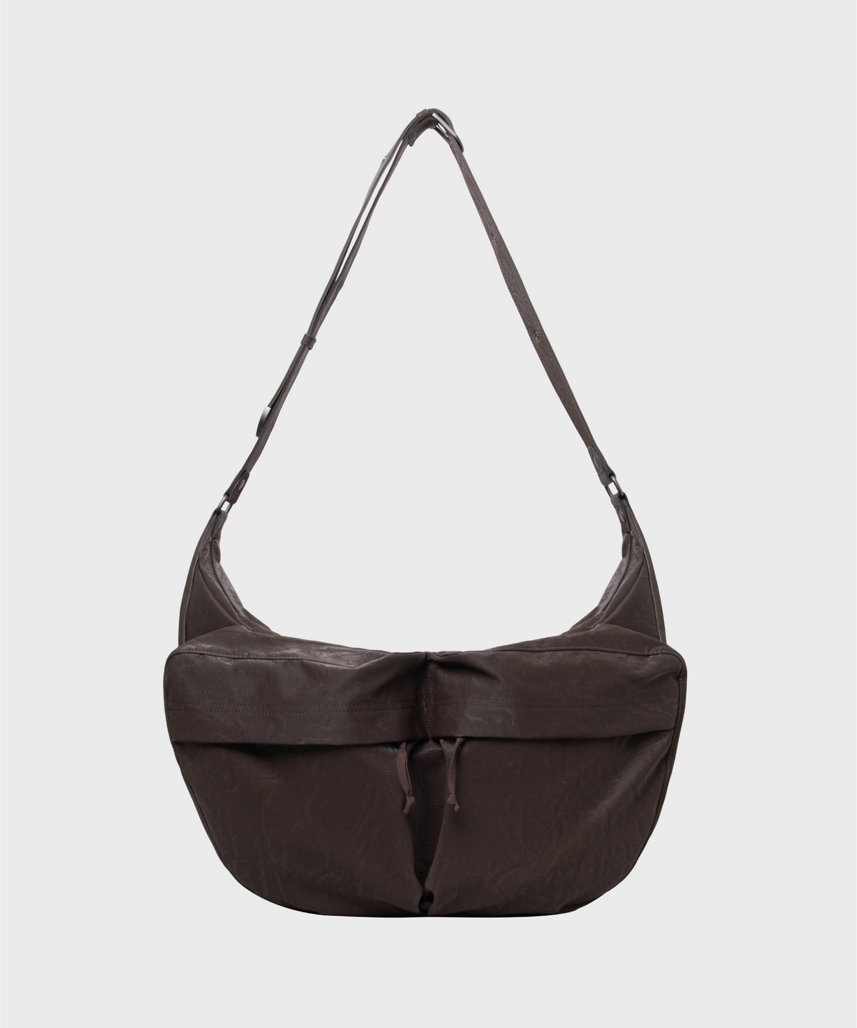 넌블랭크(NONBLANK) 크로스 백_DARK BROWN