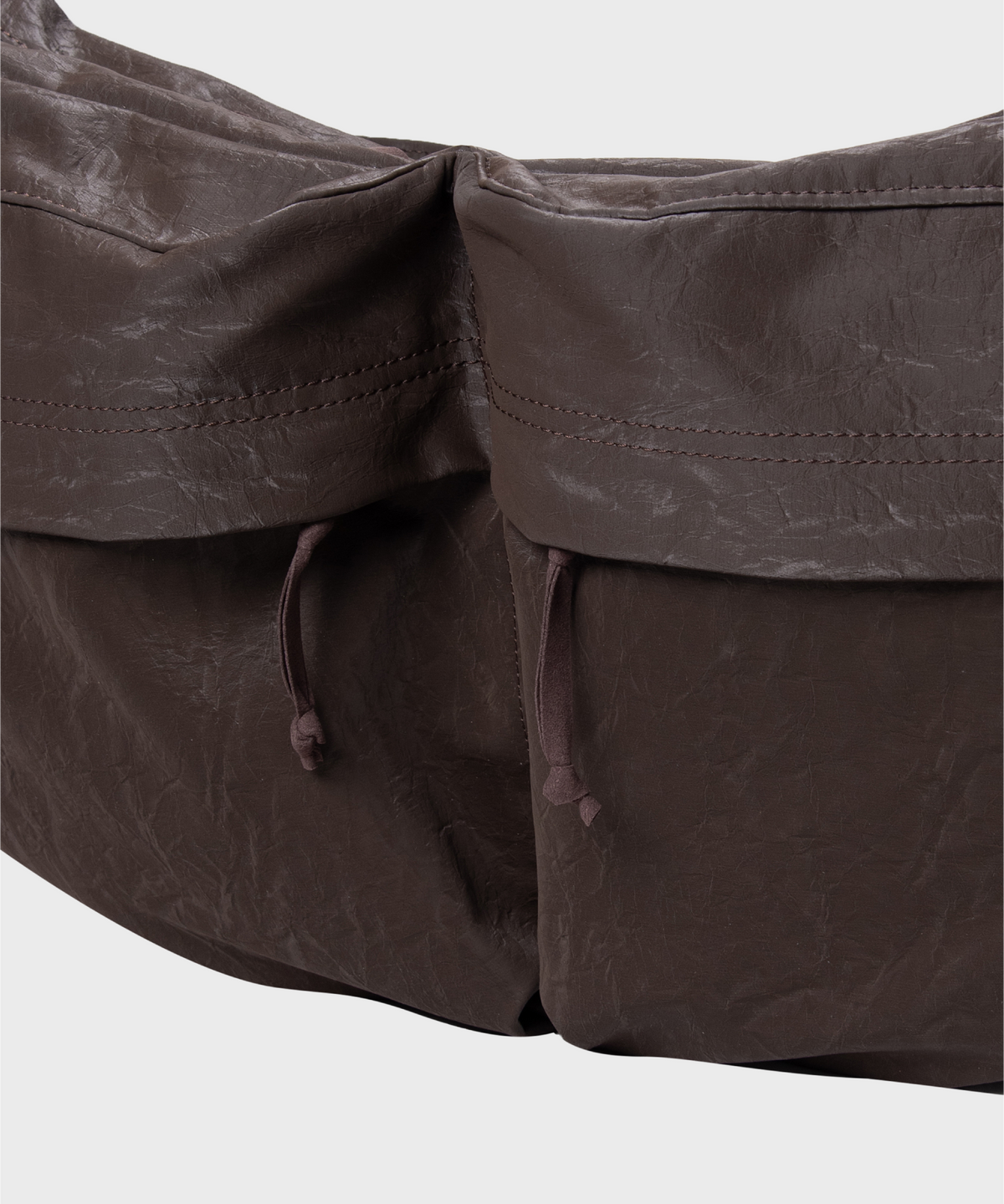 넌블랭크(NONBLANK) 크로스 백_DARK BROWN
