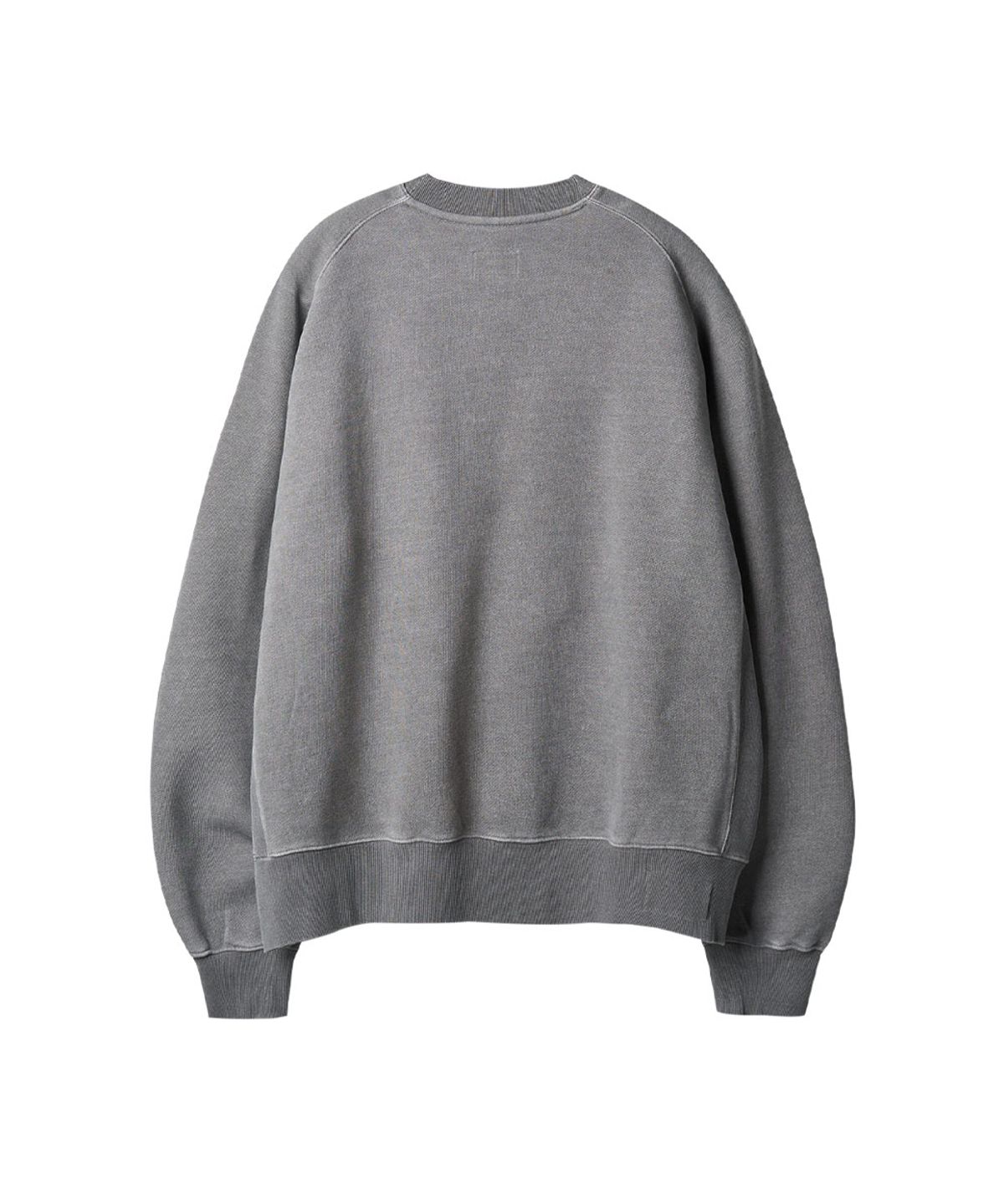 러프사이드(ROUGHSIDE) Raglan Sweat Shirt Cinder