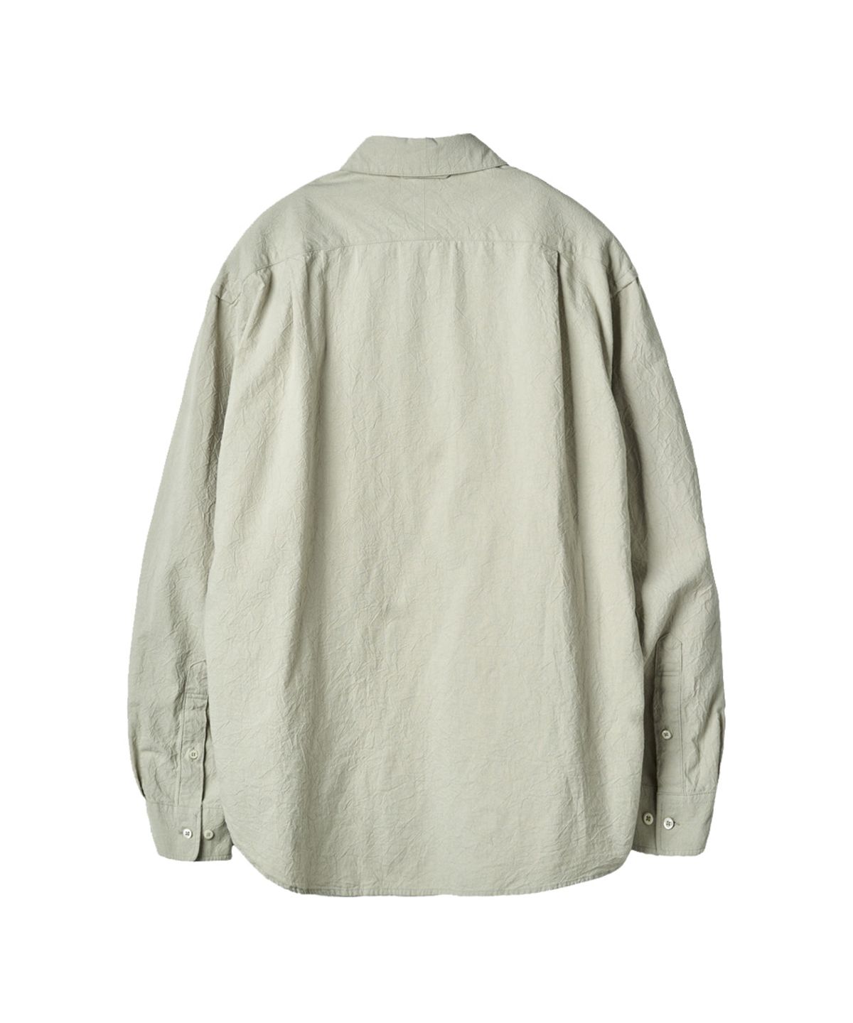 러프사이드(ROUGHSIDE) Primary Crease Shirt Mojito