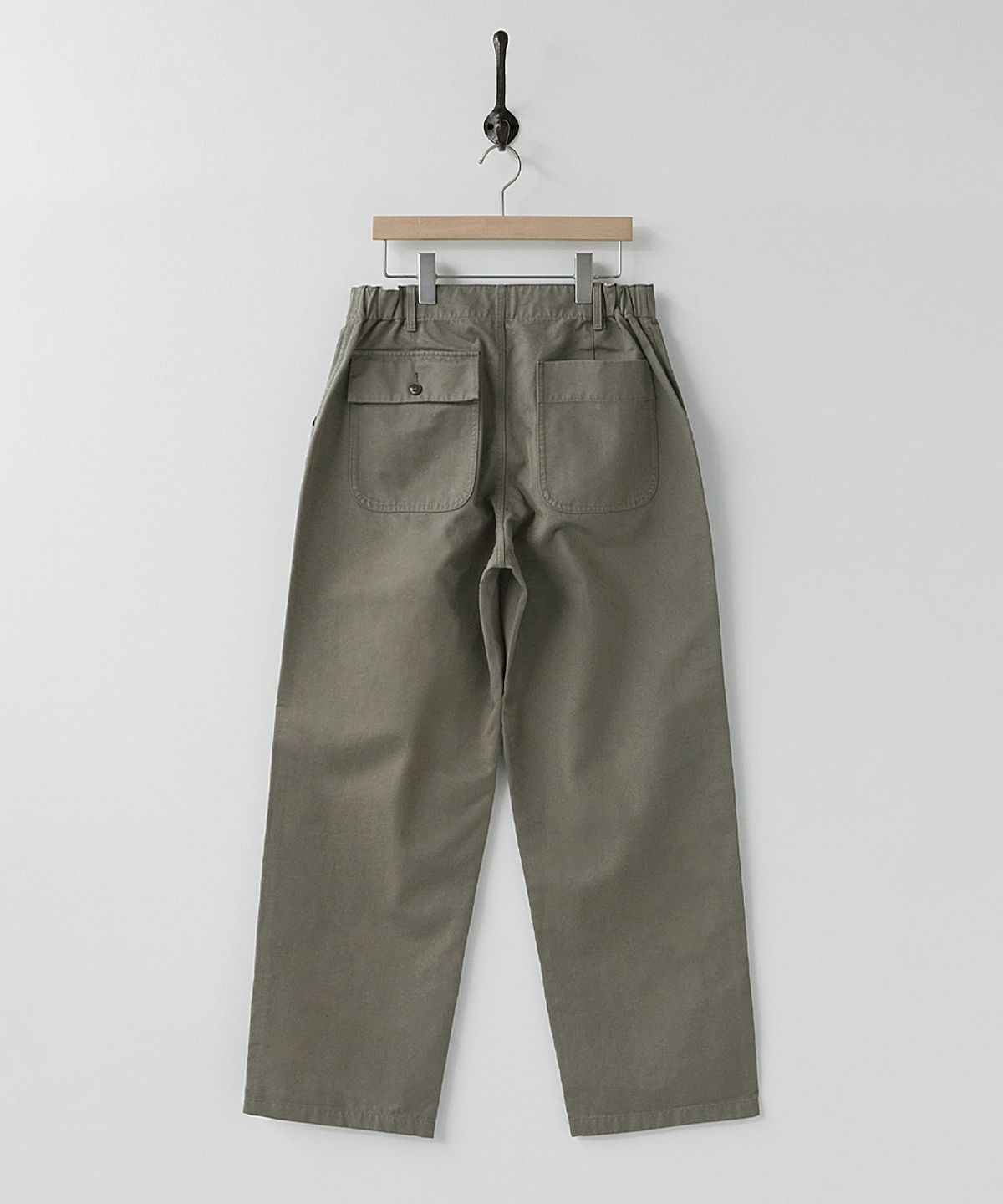 러프사이드(ROUGHSIDE) Elastic Fatigue Pants Mud
