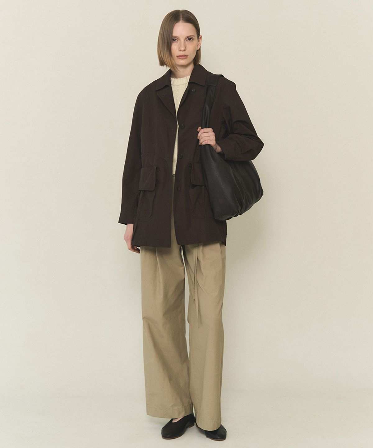 러프사이드 화이트라벨(ROUGH SIDE WHITE LABEL) Valley Jacket Maroon