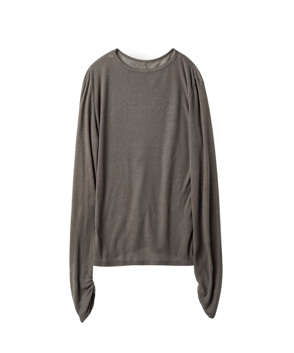 러프사이드 화이트라벨(ROUGH SIDE WHITE LABEL) Airy Long Sleeve Mud