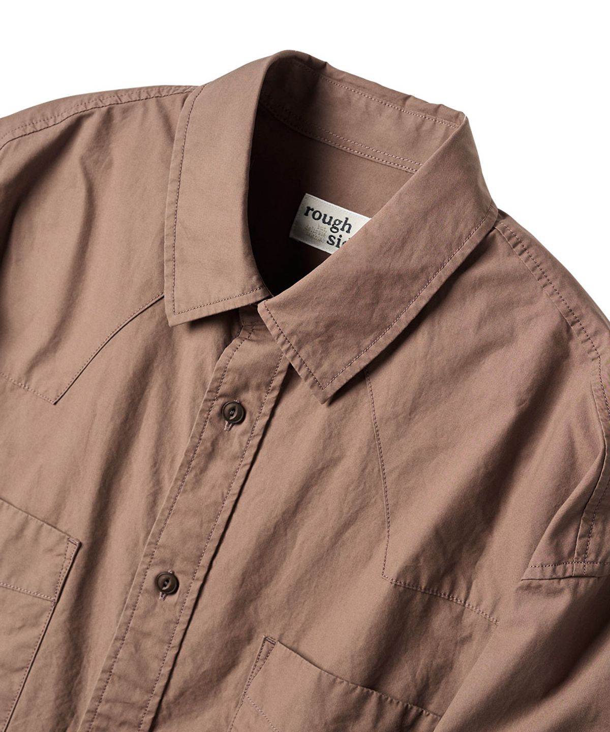 러프사이드(ROUGHSIDE) Wildflower Shirt Copper