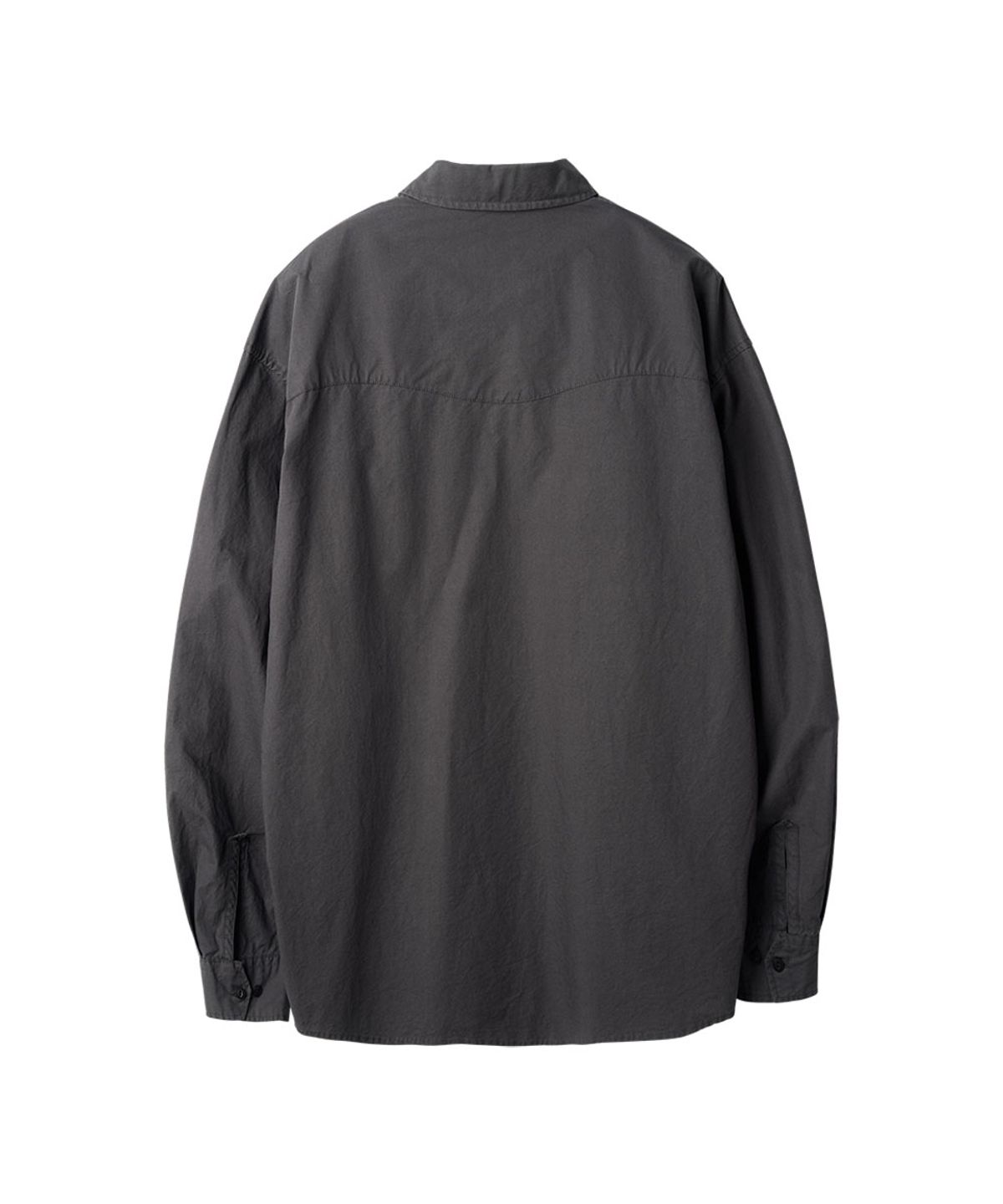 러프사이드(ROUGHSIDE) Wildflower Shirt Charcoal