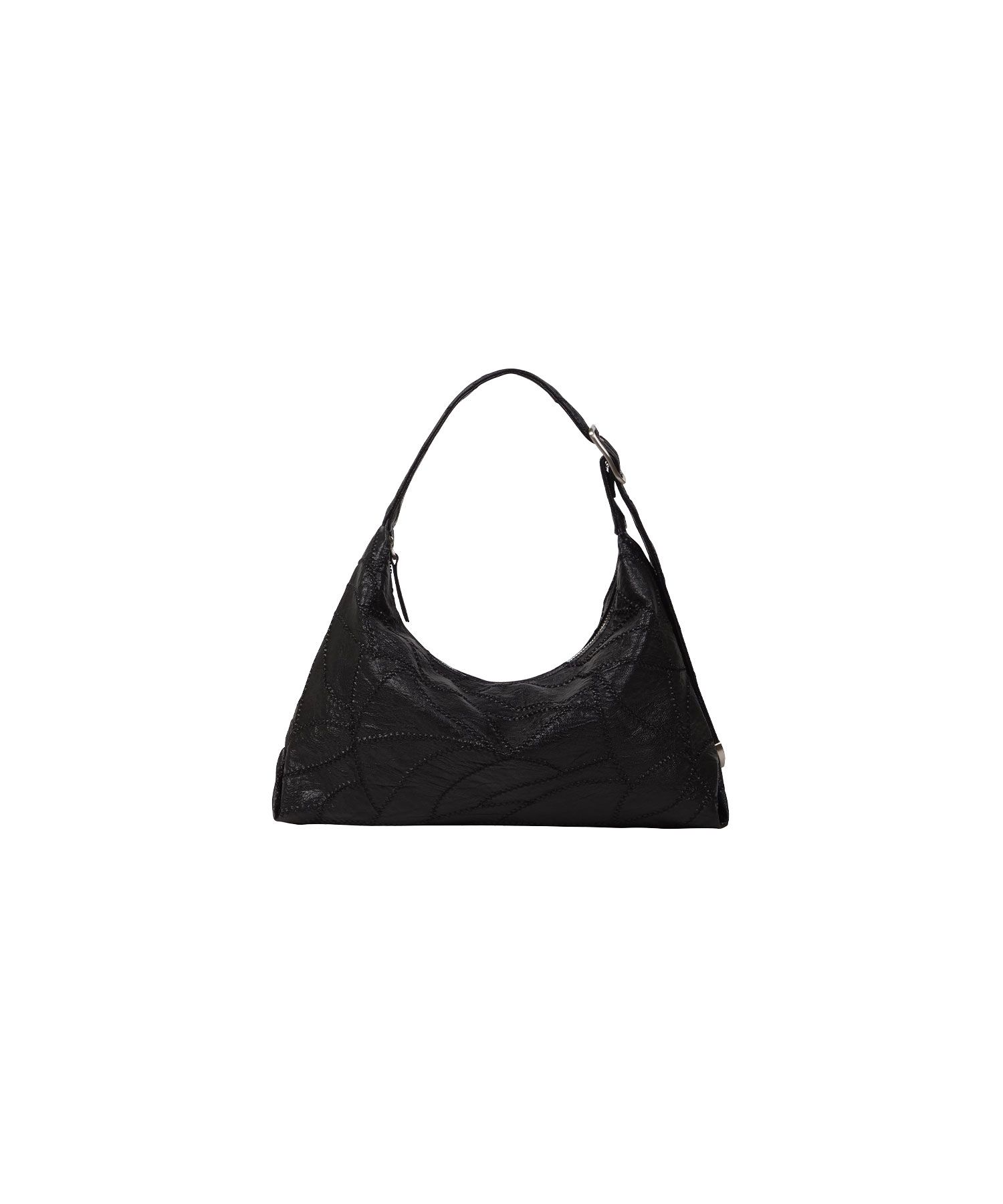MUSINSA | SAND MUSEUM CACTUS HOBO BAG MINI [Black]