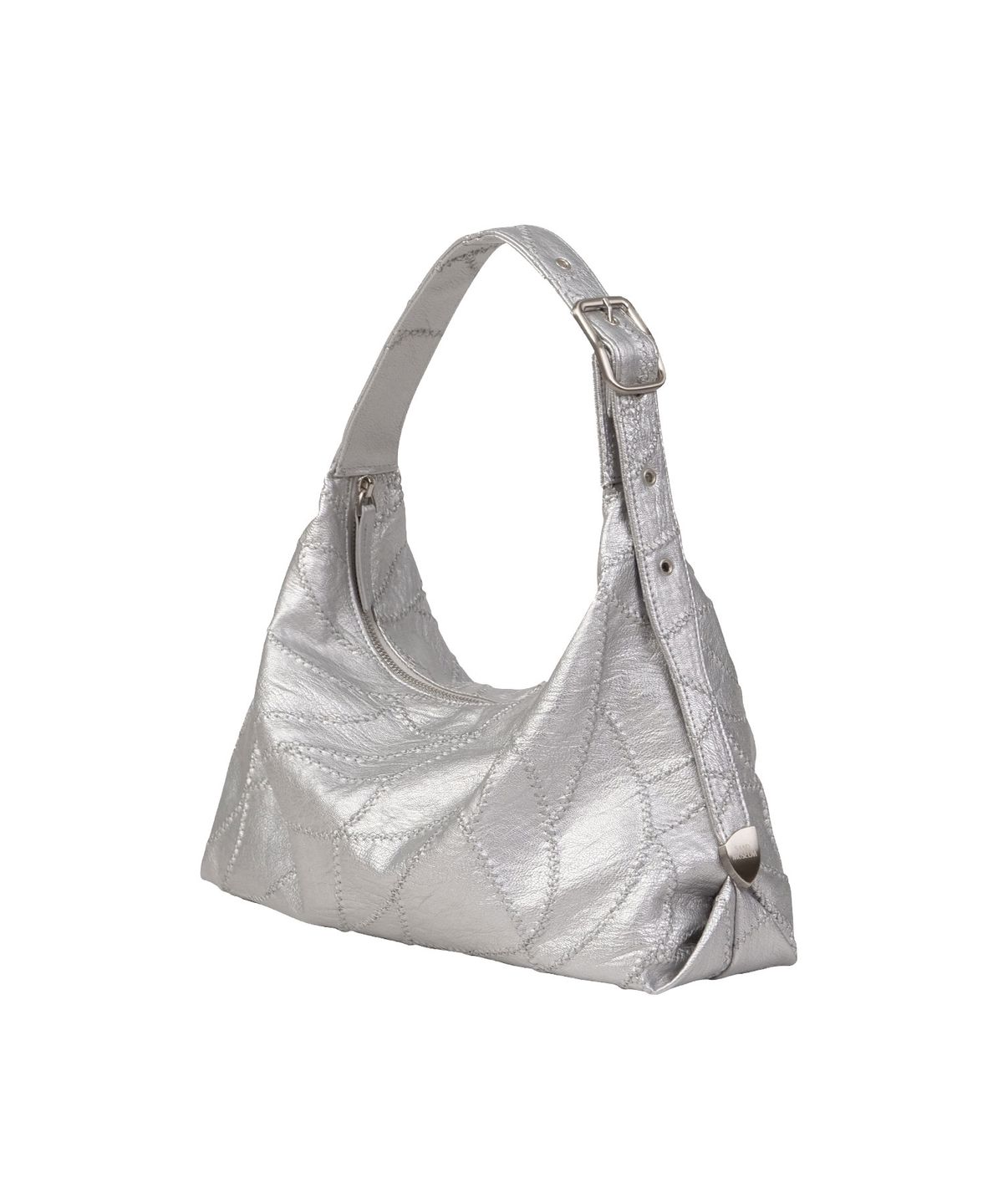 샌드뮤지엄(SAND MUSEUM) CACTUS HOBO BAG MINI [Silver]