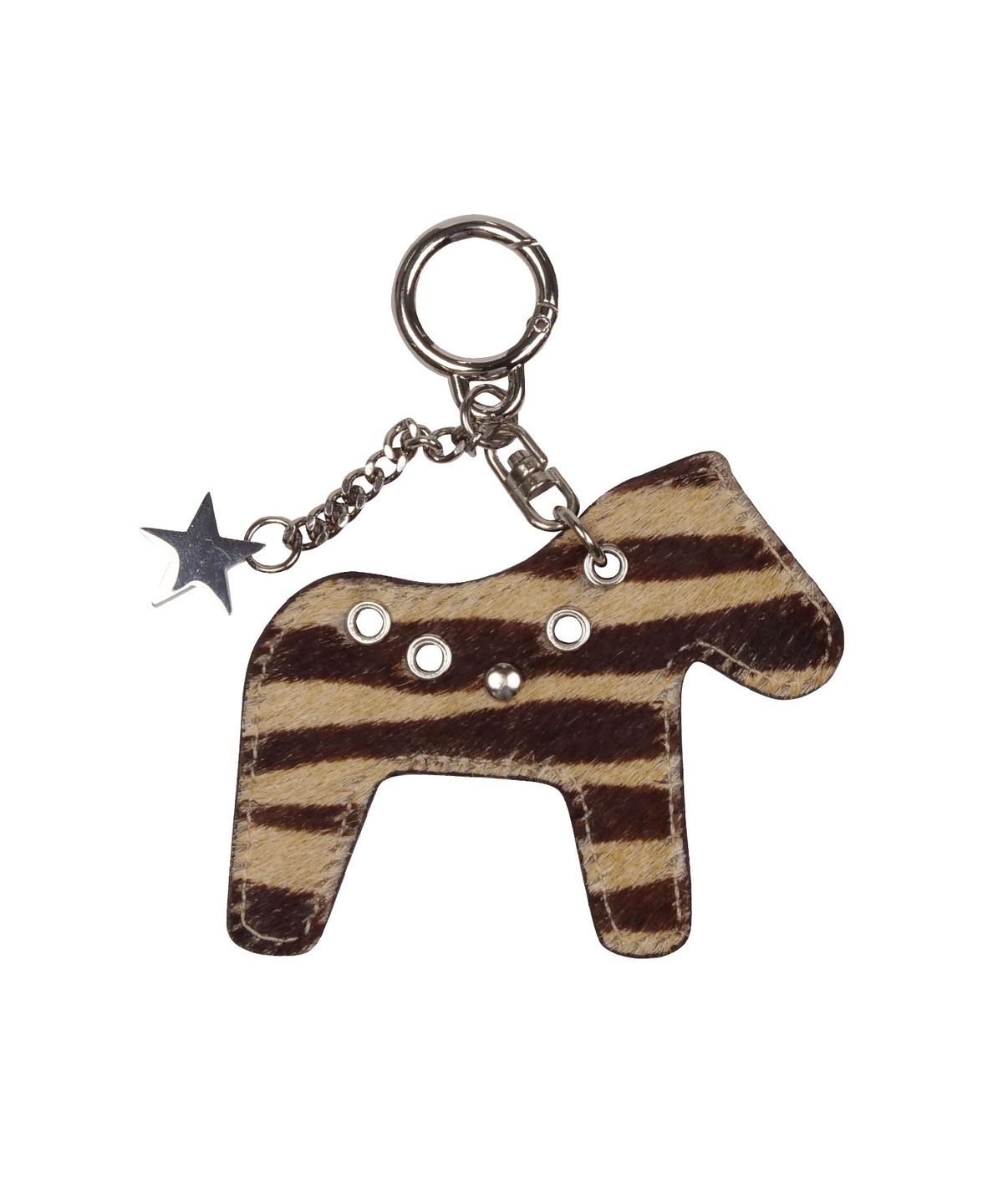 샌드뮤지엄(SAND MUSEUM) PONY KEYRING [Zebra Tan]