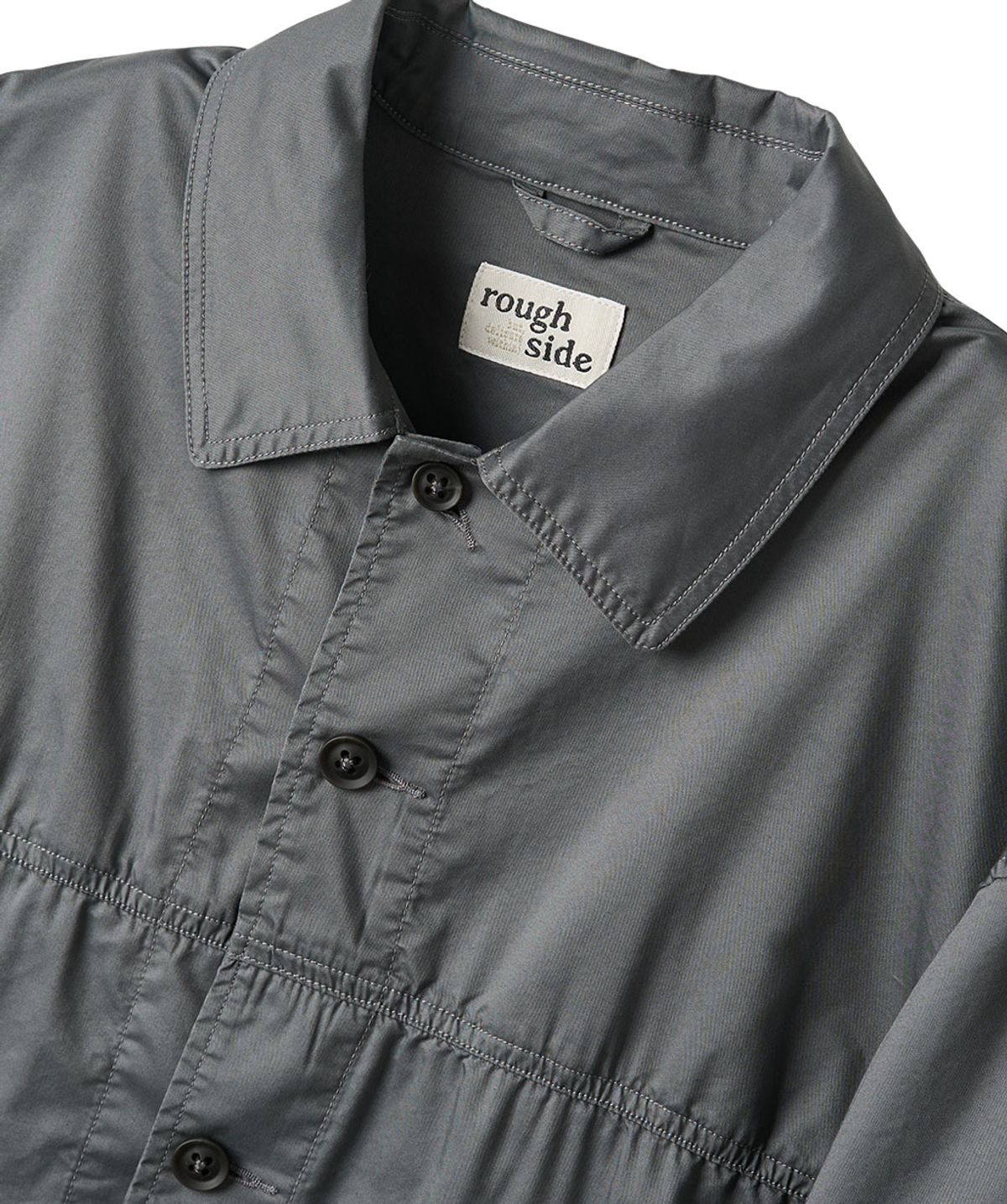러프사이드(ROUGHSIDE) Trail Overshirt Smoky Grey