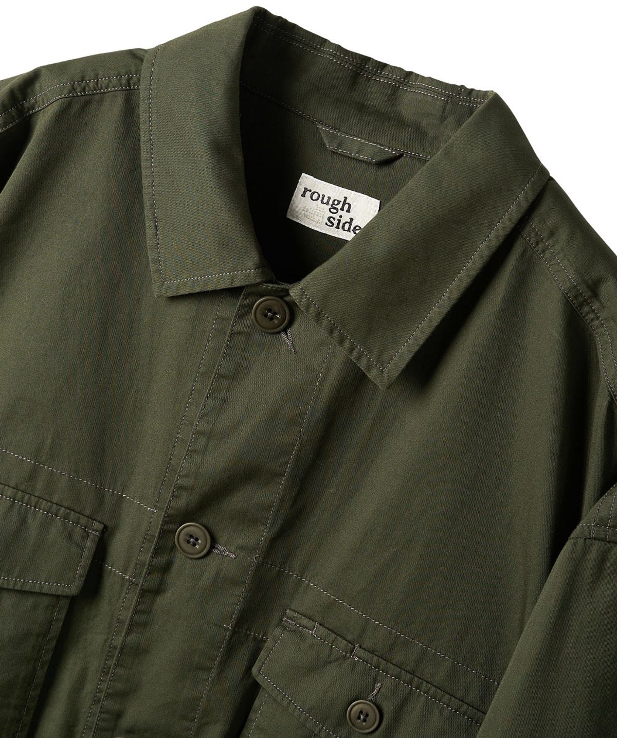 러프사이드(ROUGHSIDE) Cabin Jacket Olive